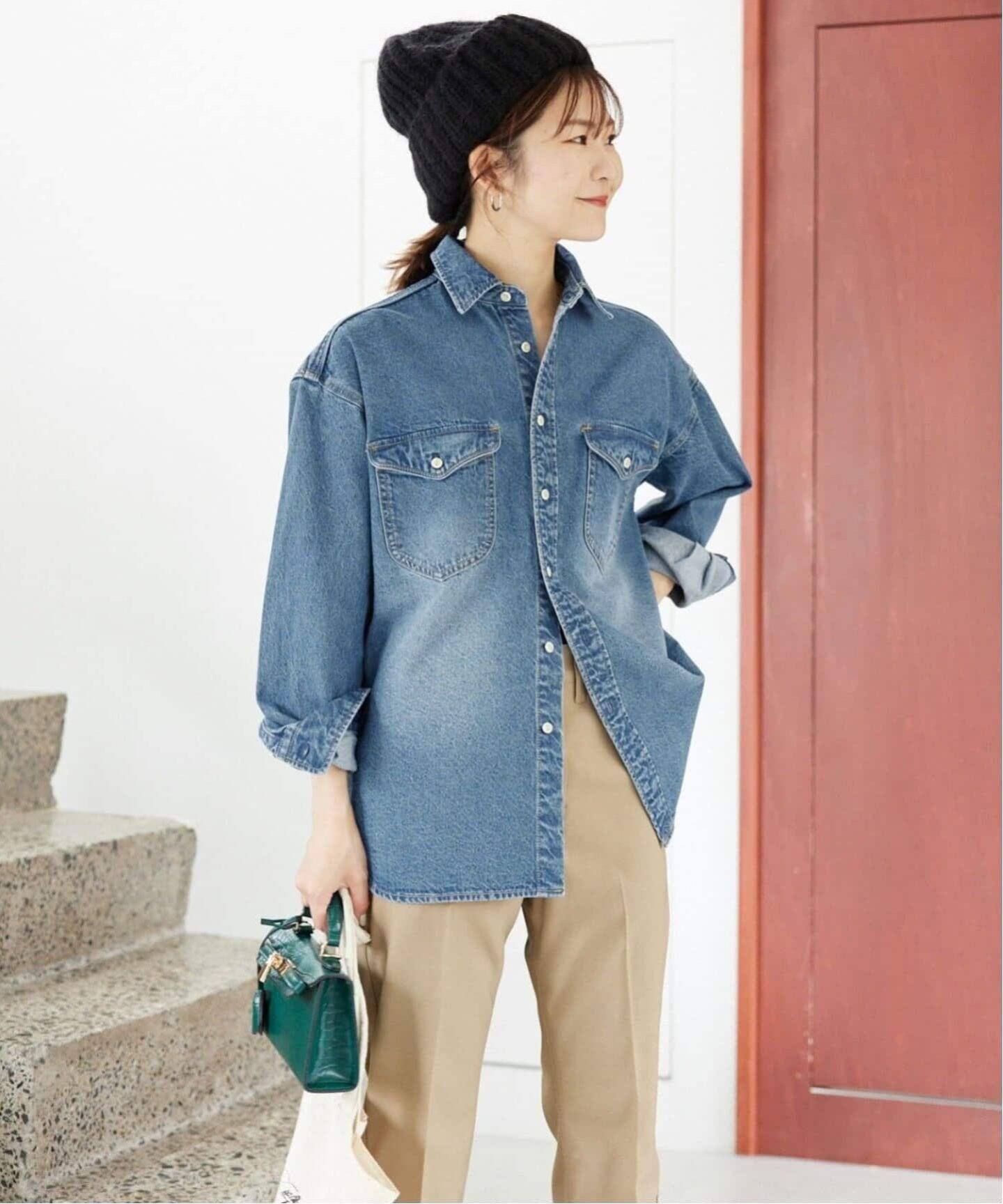 追加2予約》LE DENIM BDUシャツ（シャツ／ブラウス）｜SLOBE IENA 
