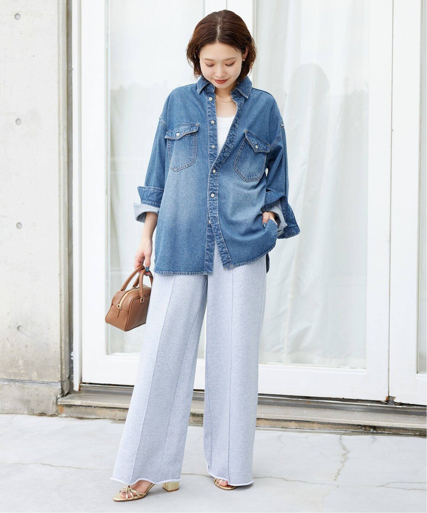 追加2》LE DENIM BDUシャツ（シャツ／ブラウス）｜SLOBE IENA 