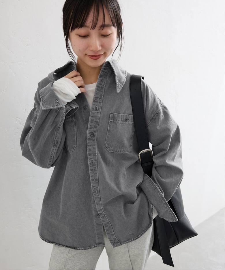LE DENIMポイントカラーシャツ（シャツ／ブラウス）｜SLOBE IENA 