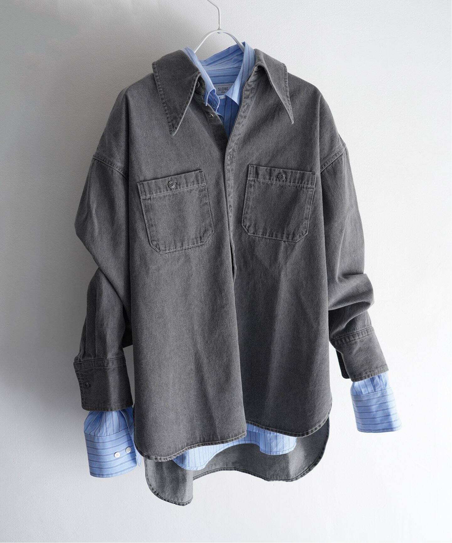 LE DENIMポイントカラーシャツ（シャツ／ブラウス）｜SLOBE IENA 