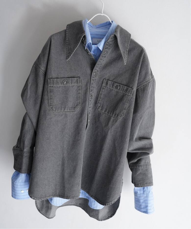 LE DENIMポイントカラーシャツ（シャツ／ブラウス）｜SLOBE IENA 