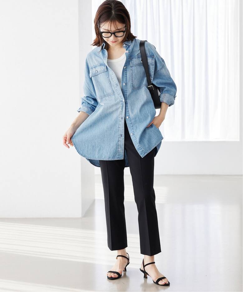 Healthy DENIM/ヘルシーデニム】SLOBE別注 ビッグシャツ（シャツ 