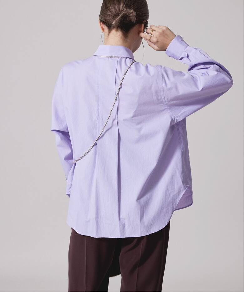 IENA LA BOUCLE レギュラーカラーシャツ（シャツ／ブラウス）｜IENA 