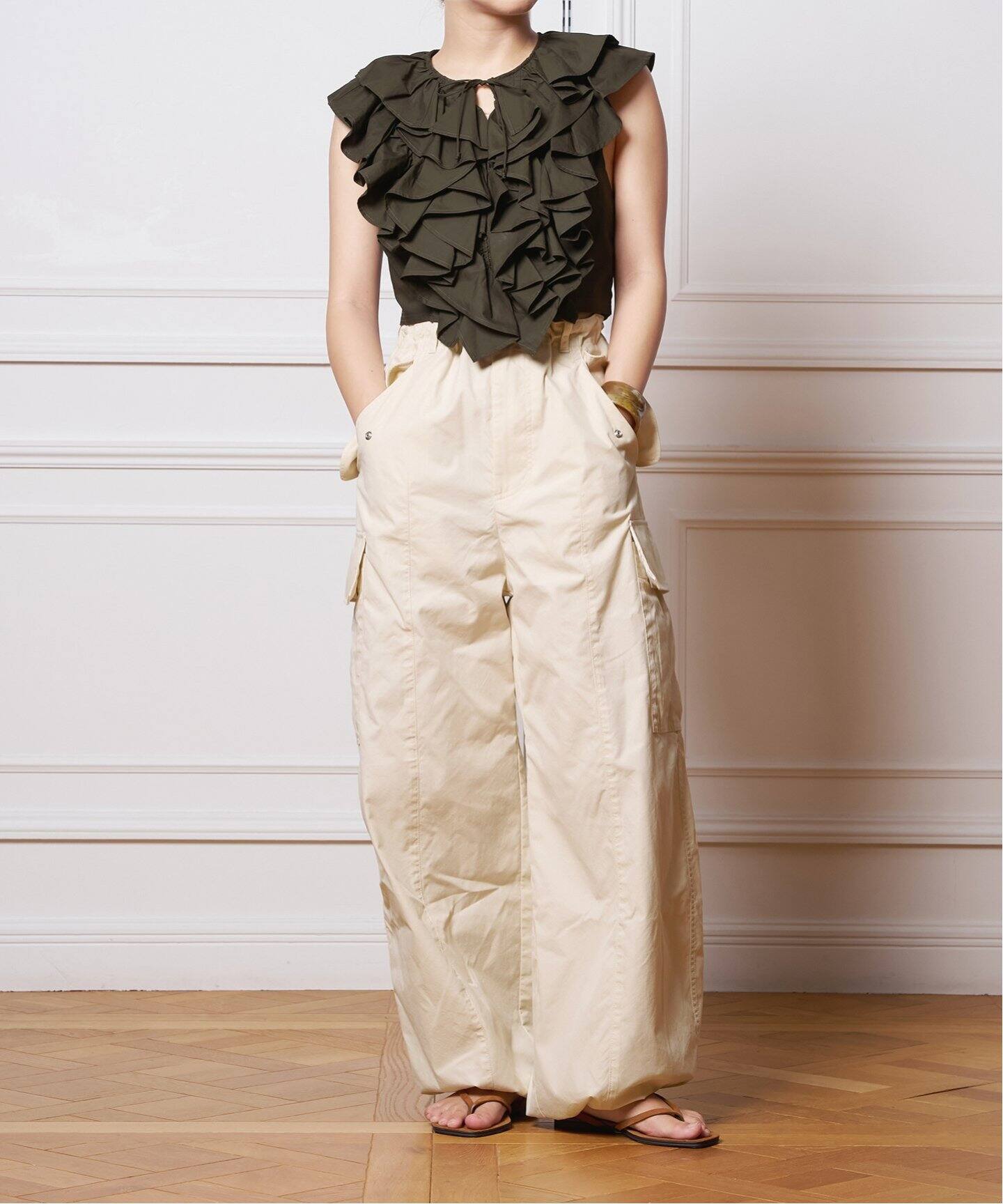 ULLA JOHNSON/ウラ ジョンソン Vidri トップ PF240250（シャツ  