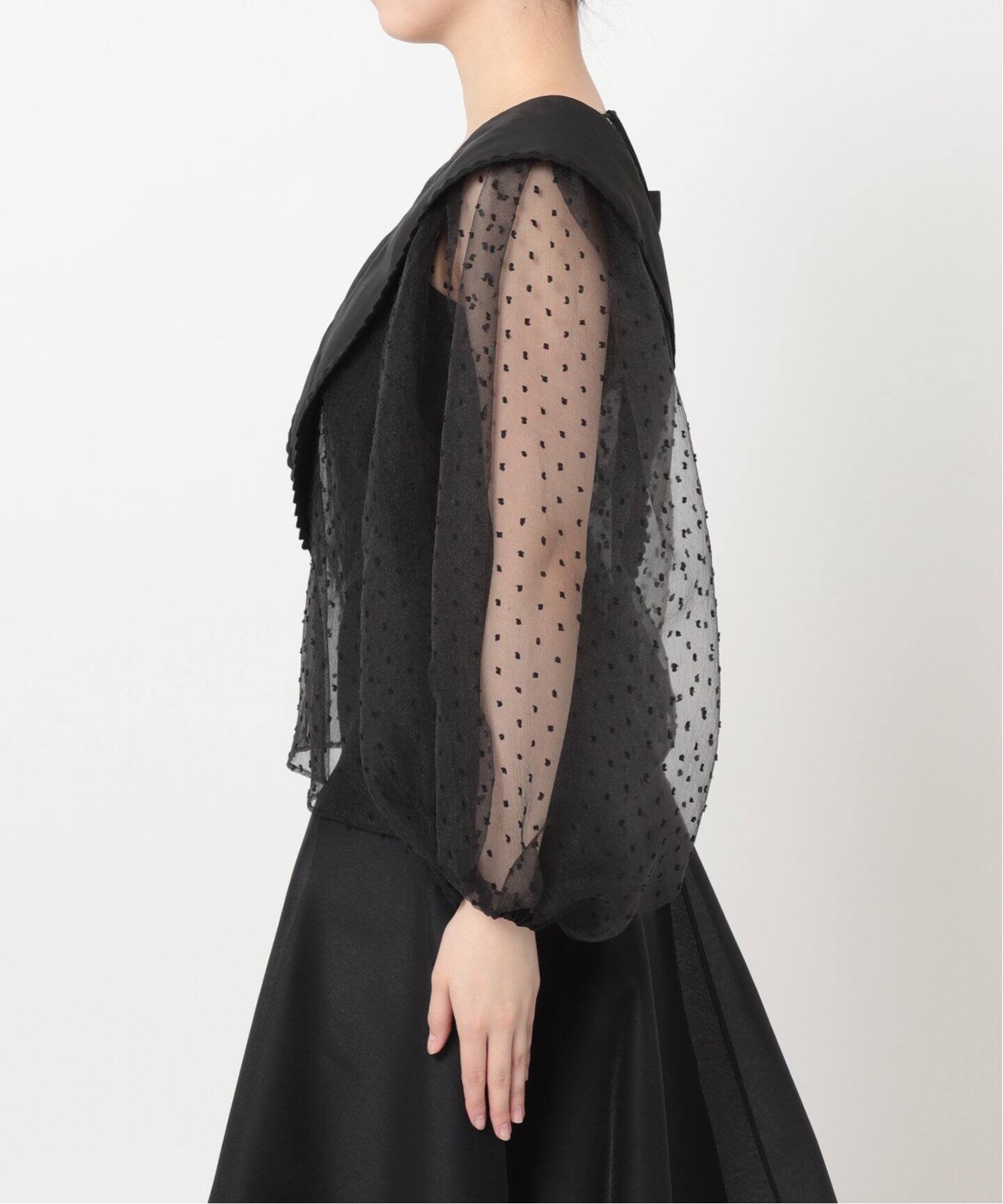 setsuko sagittaire/セツコサジテール】 コラボMOM セーラーブラウス  