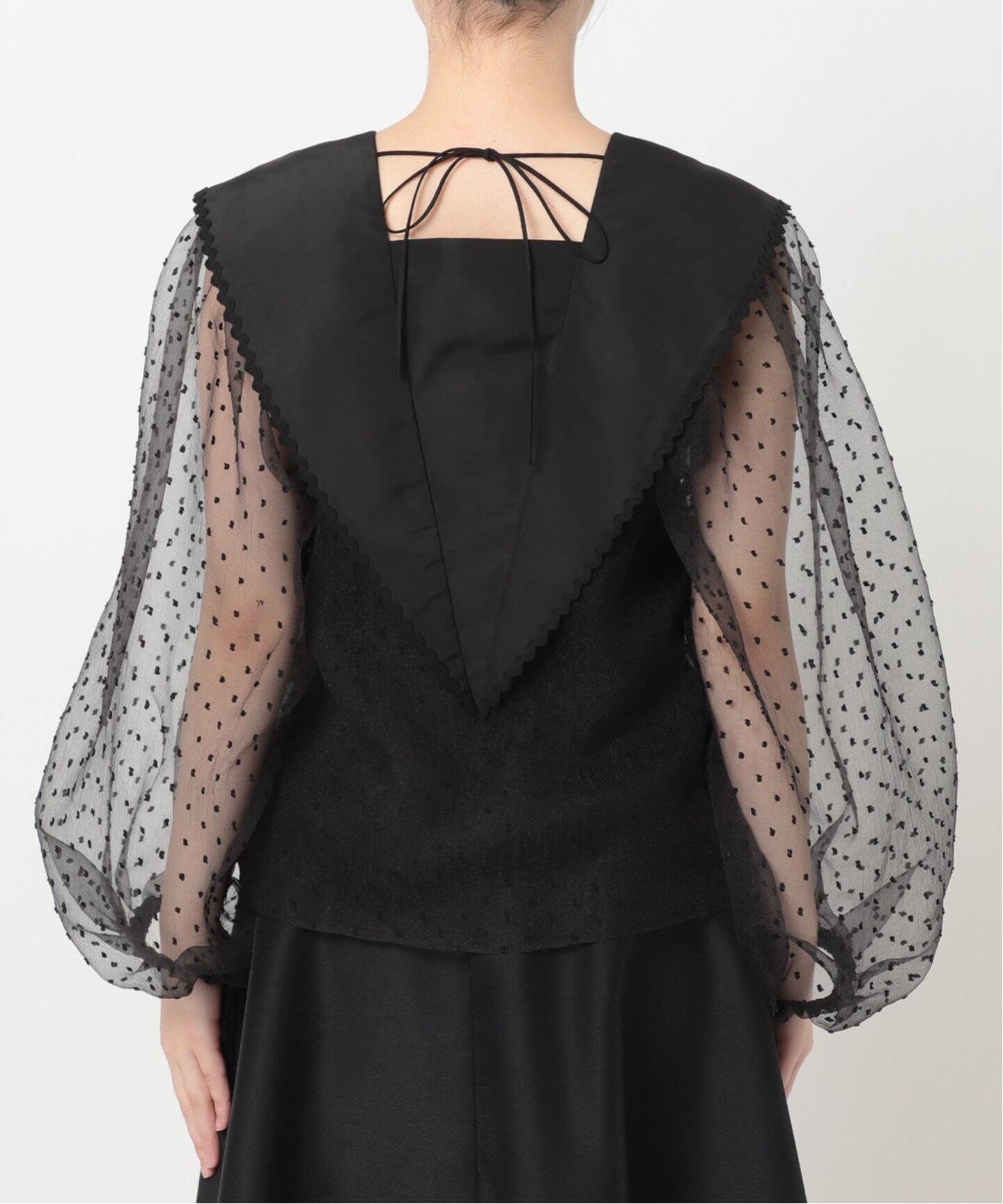 setsuko sagittaire/セツコサジテール】 コラボMOM セーラーブラウス  