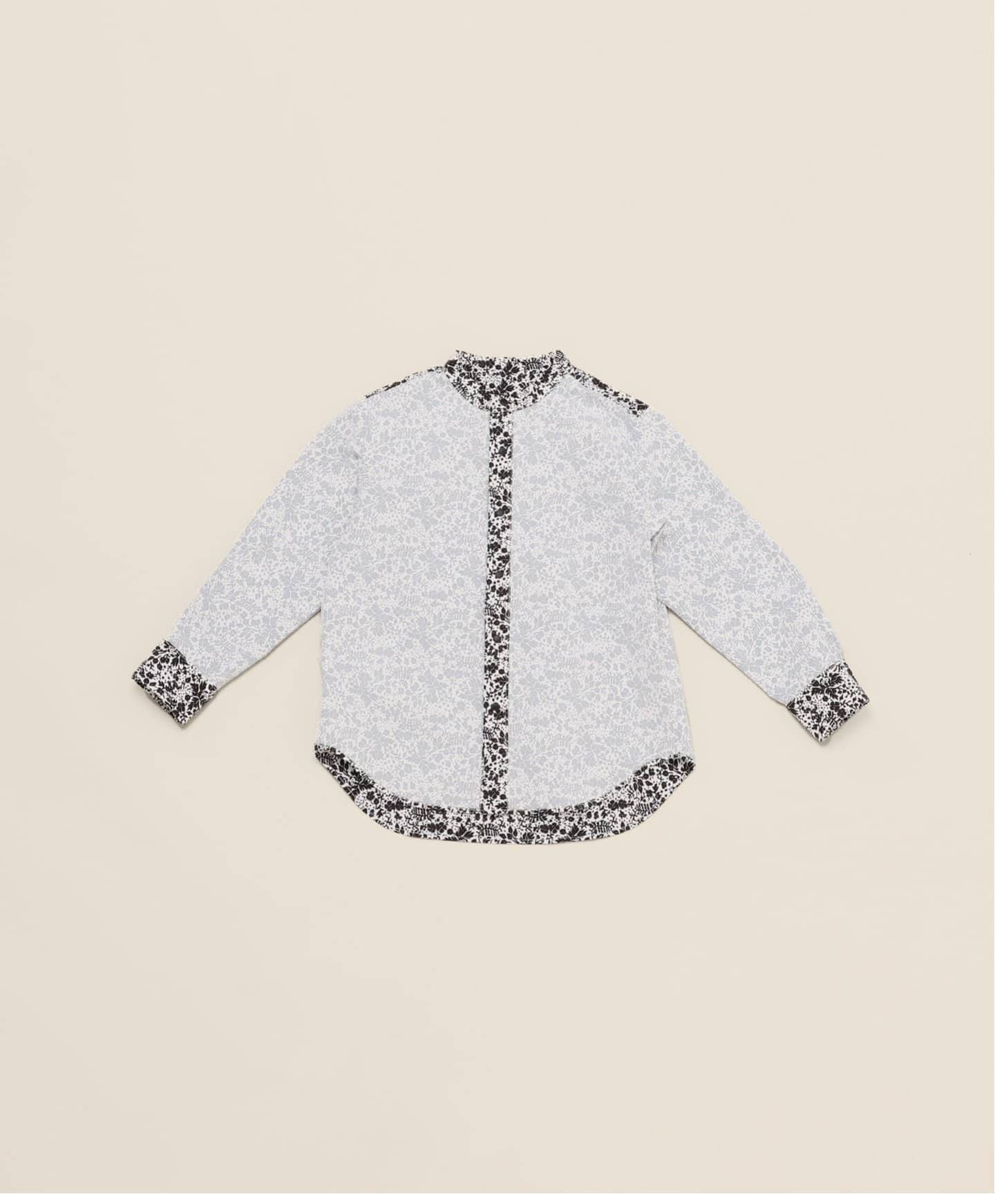 iena enfant setsuko sagittaireスタンドカラーシャツ setsuko sagittaire/セツコサジテール】コラボスタンドカラー