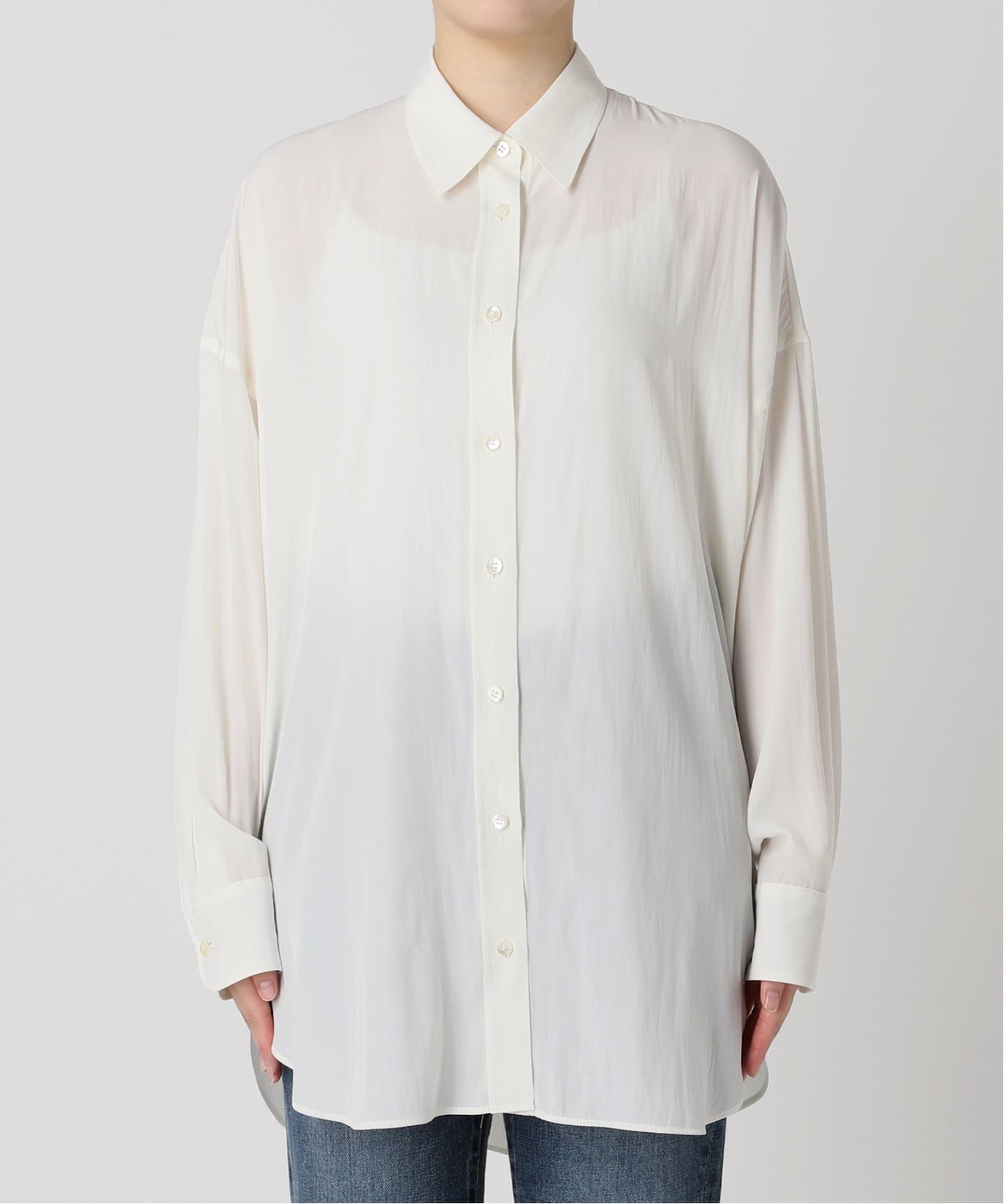 Memory Taffeta Dolman シャツ（シャツ／ブラウス）｜Plage