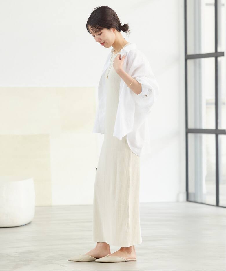 追加》Linen Short シャツ（シャツ／ブラウス）｜Plage（プラージュ 