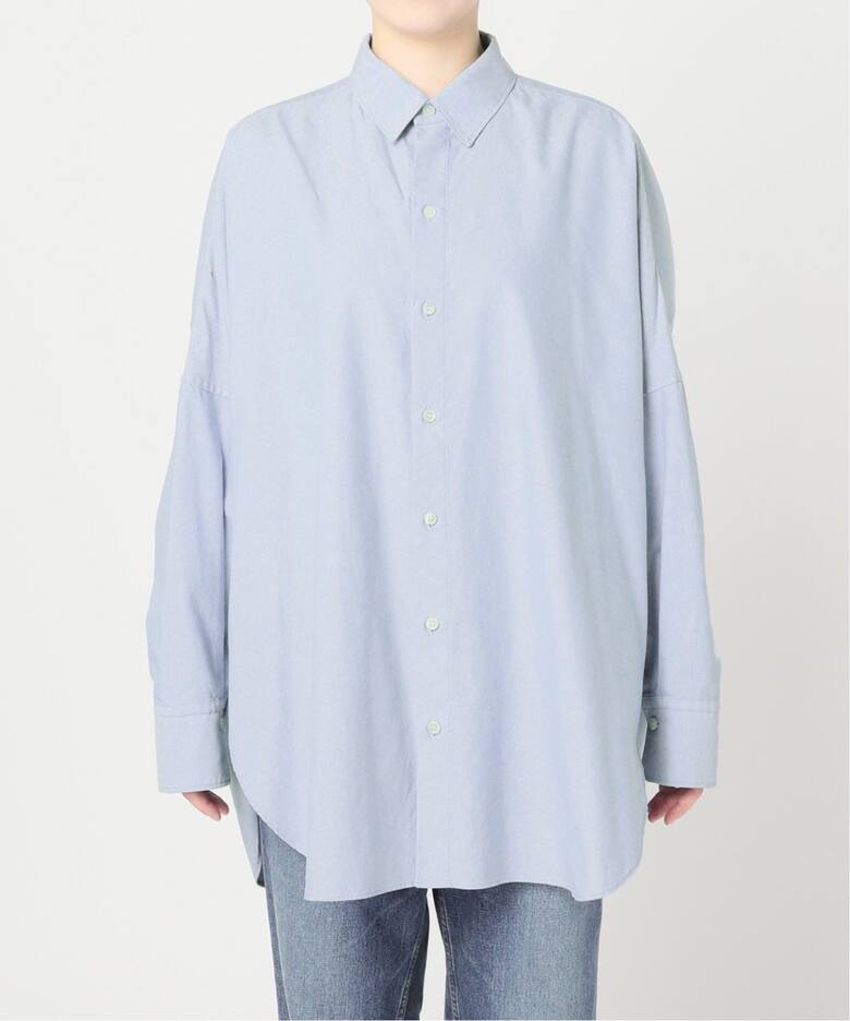 追加》Soft Oxford Long シャツ（シャツ／ブラウス）｜Plage 