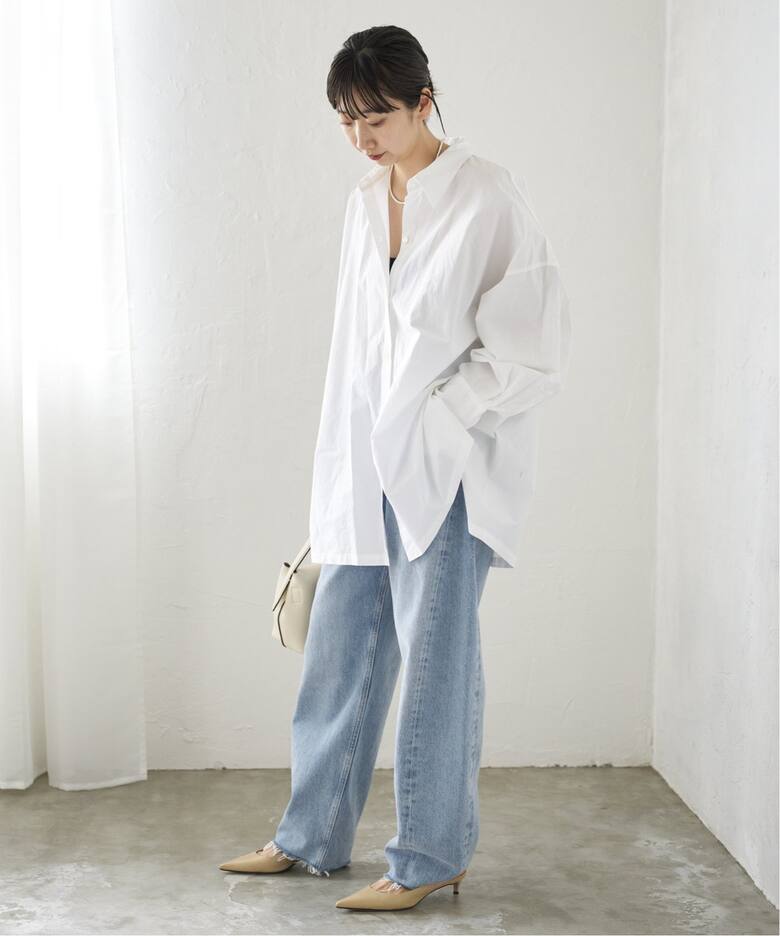 typewriter wide シャツ（シャツ／ブラウス）｜Plage（プラージュ）の  