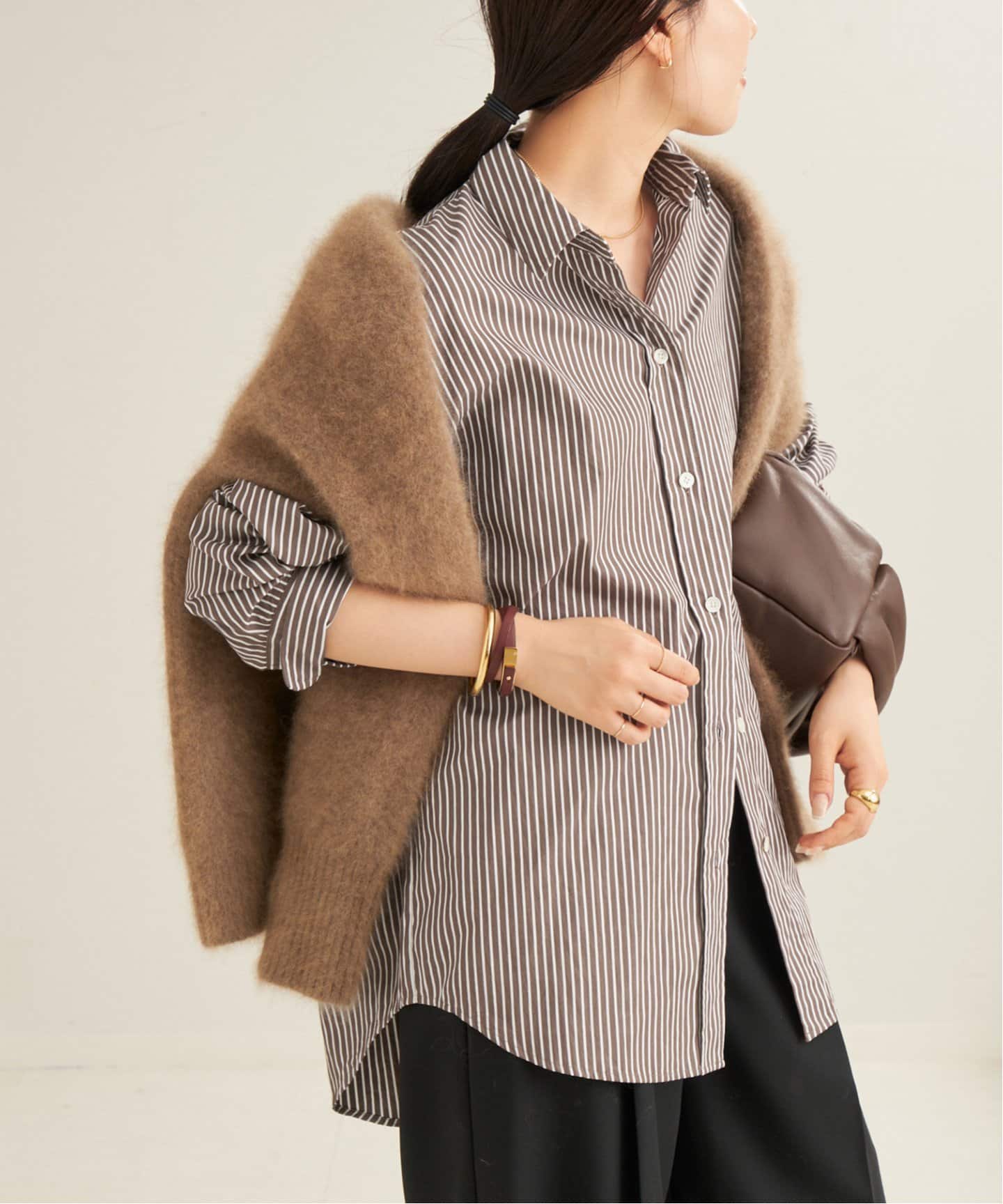 肌触りがいい 追加》broad wash シャツ（シャツ／ブラウス）｜Plage トップス