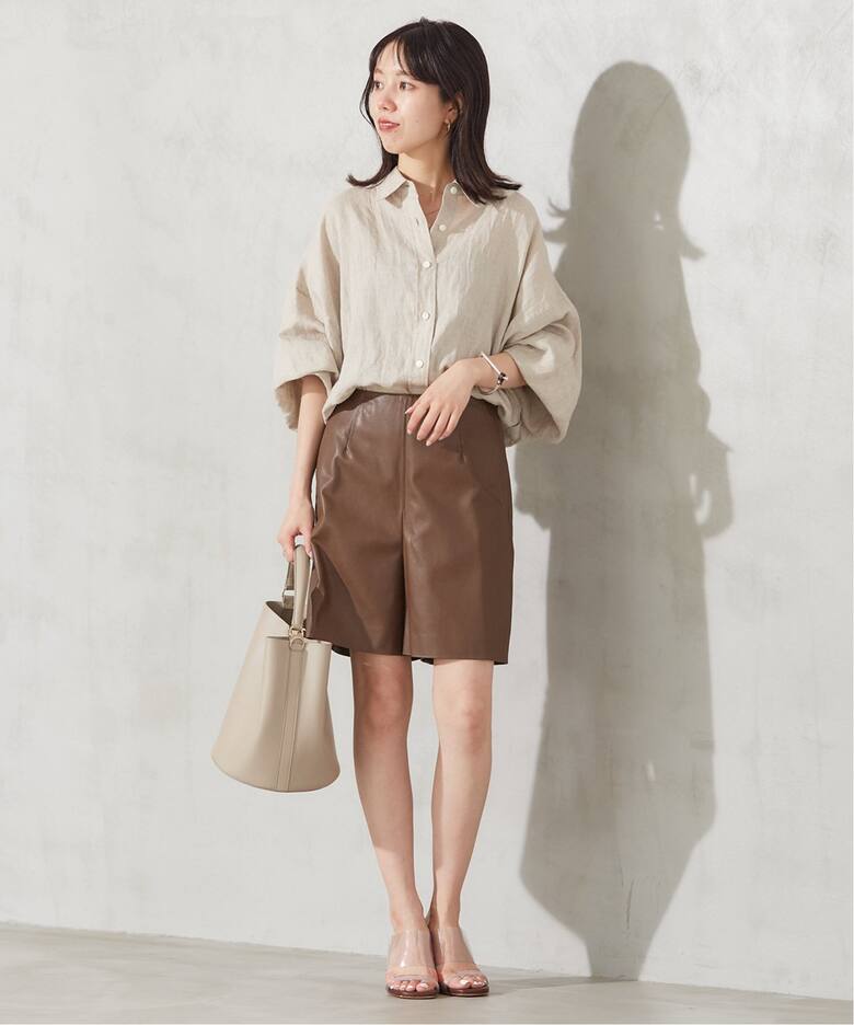 フレンチ リネン シャツ（シャツ／ブラウス）｜Plage  