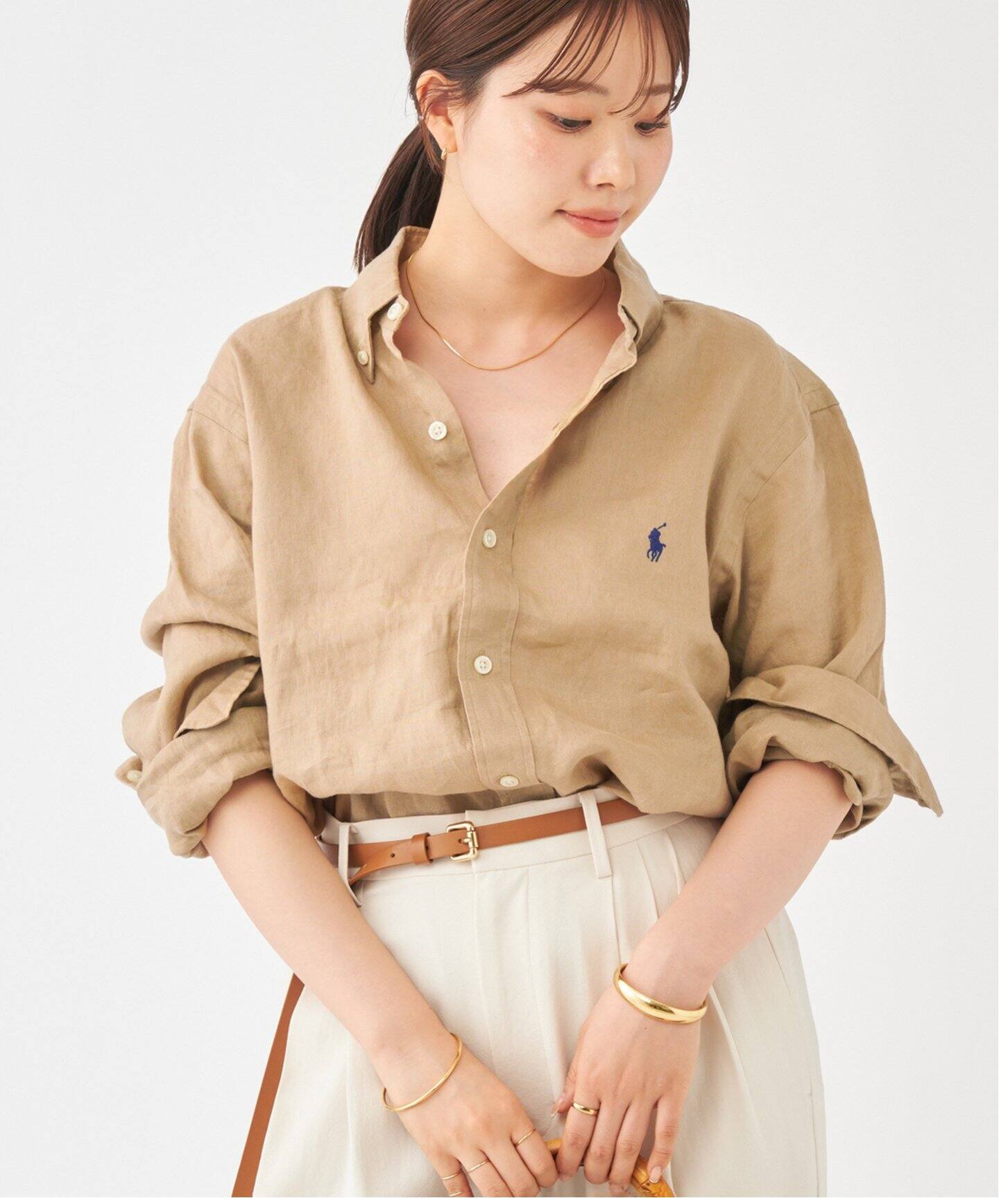 POLO RALPH LAUREN/ポロ ラルフ ローレン LINEN シャツ（シャツ 