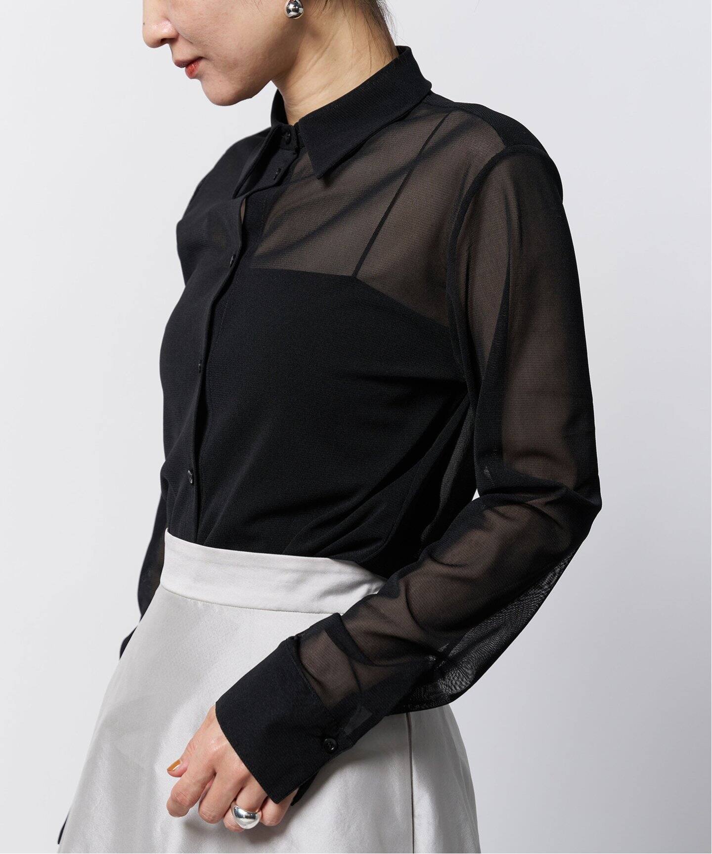 追加》サモーラパワーネットシャツ（シャツ／ブラウス）｜VERMEIL par  