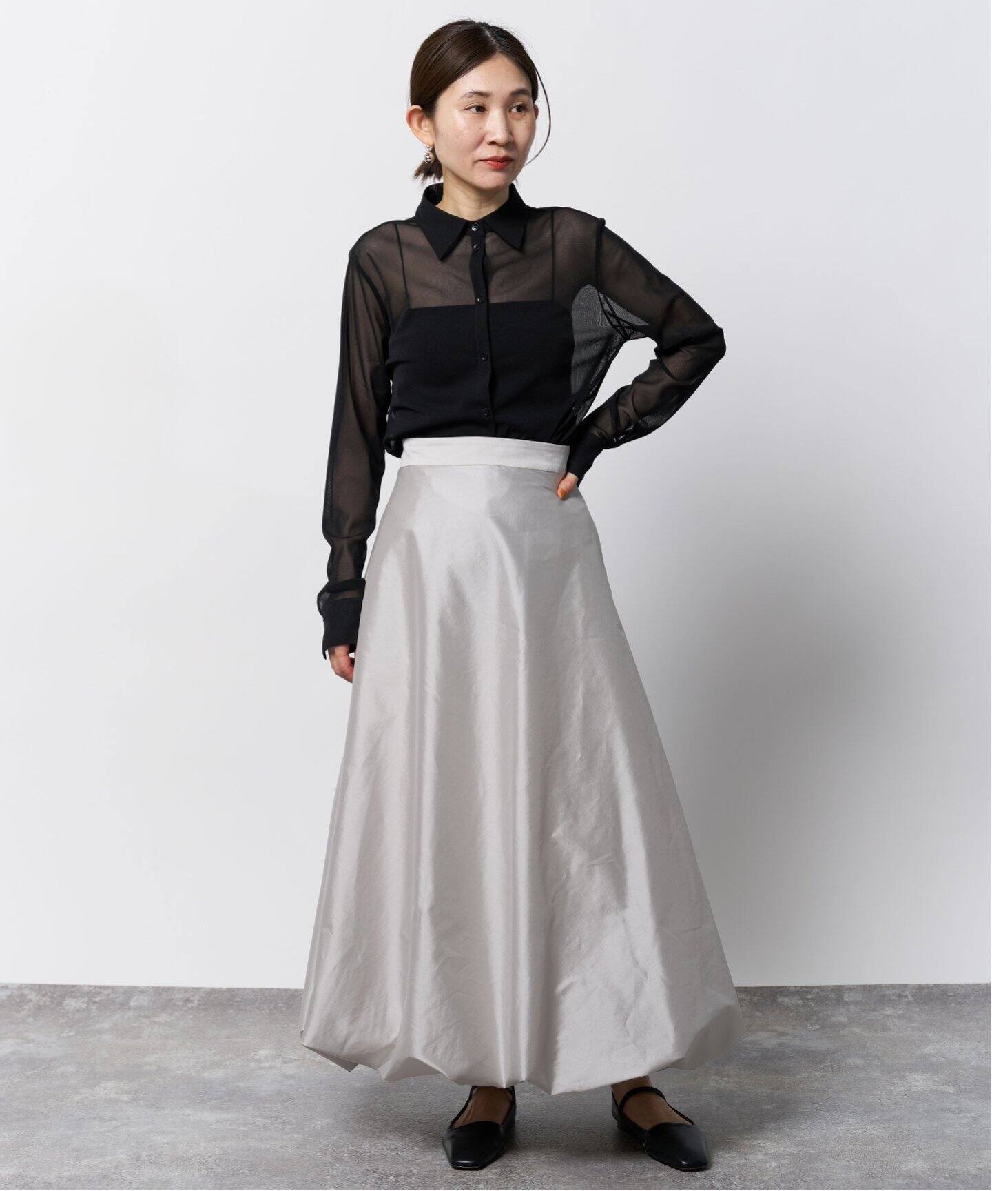 【美品】ヴェルメイユパーイエナ 2024SS サモーラパワーネットシャツブラウス 美品】ヴェルメイユパーイエナ 2024SS サモーラパワーネット