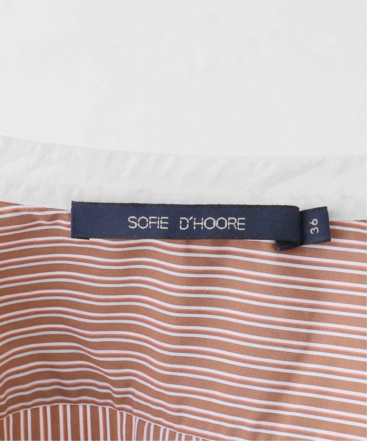 SOFIE DHOORE（ソフィードール） ストライプシャツ BOYD（シャツ