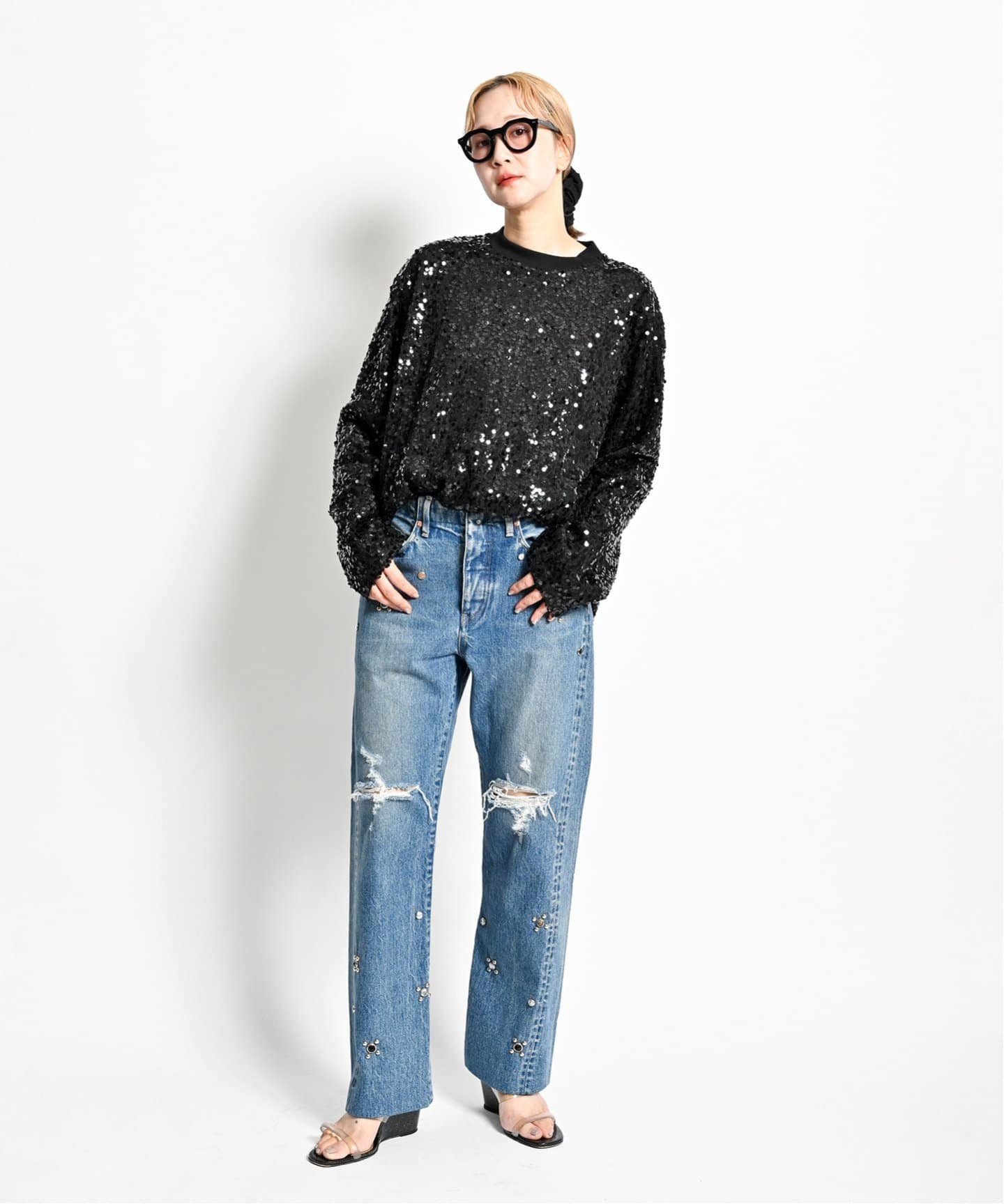 SEQUINS PULLOVER：ブラウス（シャツ／ブラウス）｜CITYSHOP