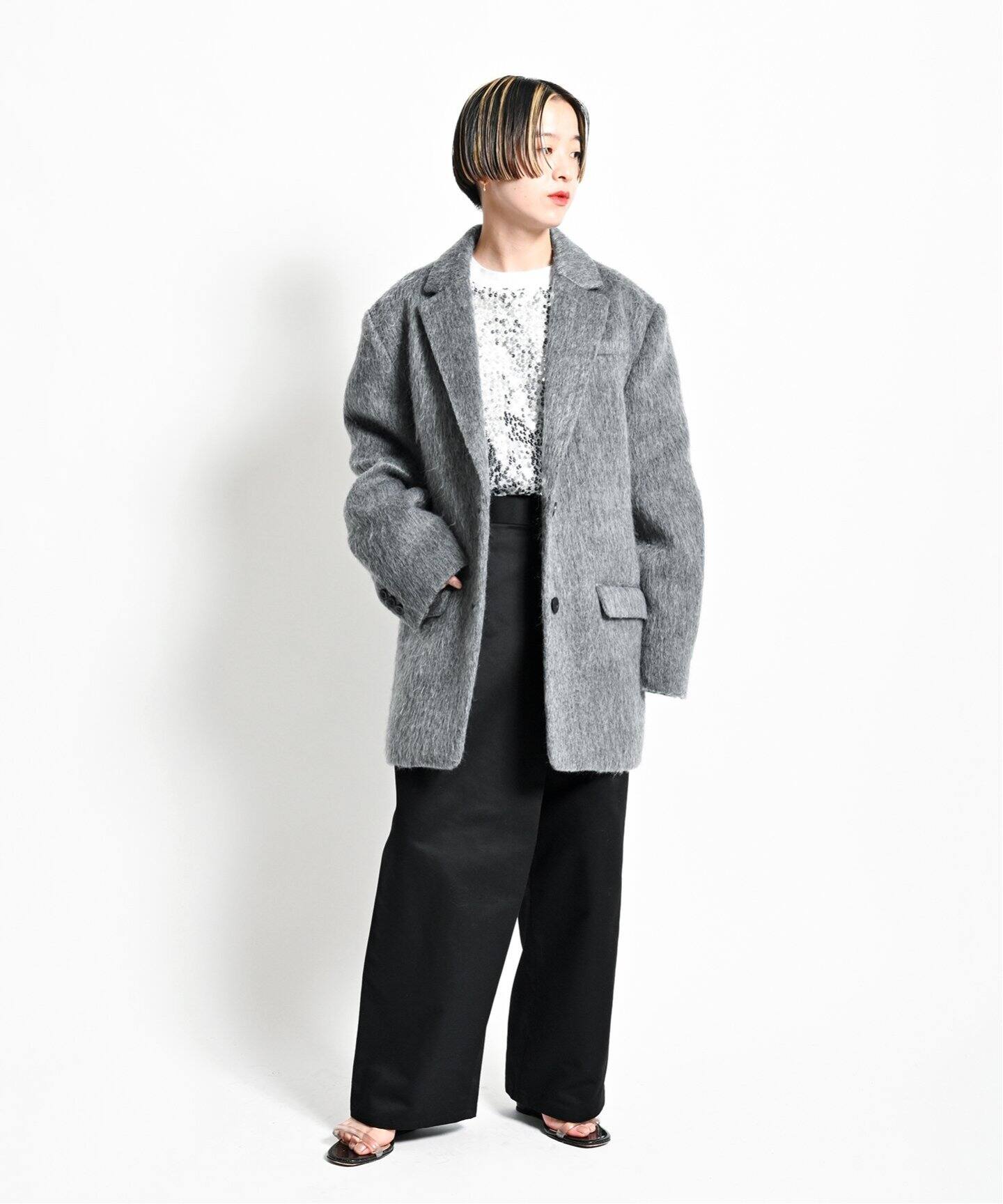 新品タグ付き　24年　CITYSHOP　コットンプルオーバーブラウス SEQUINS PULLOVER：ブラウス（シャツ／ブラウス）｜CITYSHOP