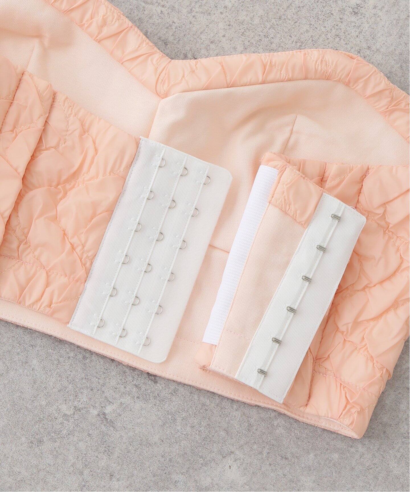 TOGA PULLA TAFFETA QUILTING BRA TP242-FR211：ビスチェ（シャツ 