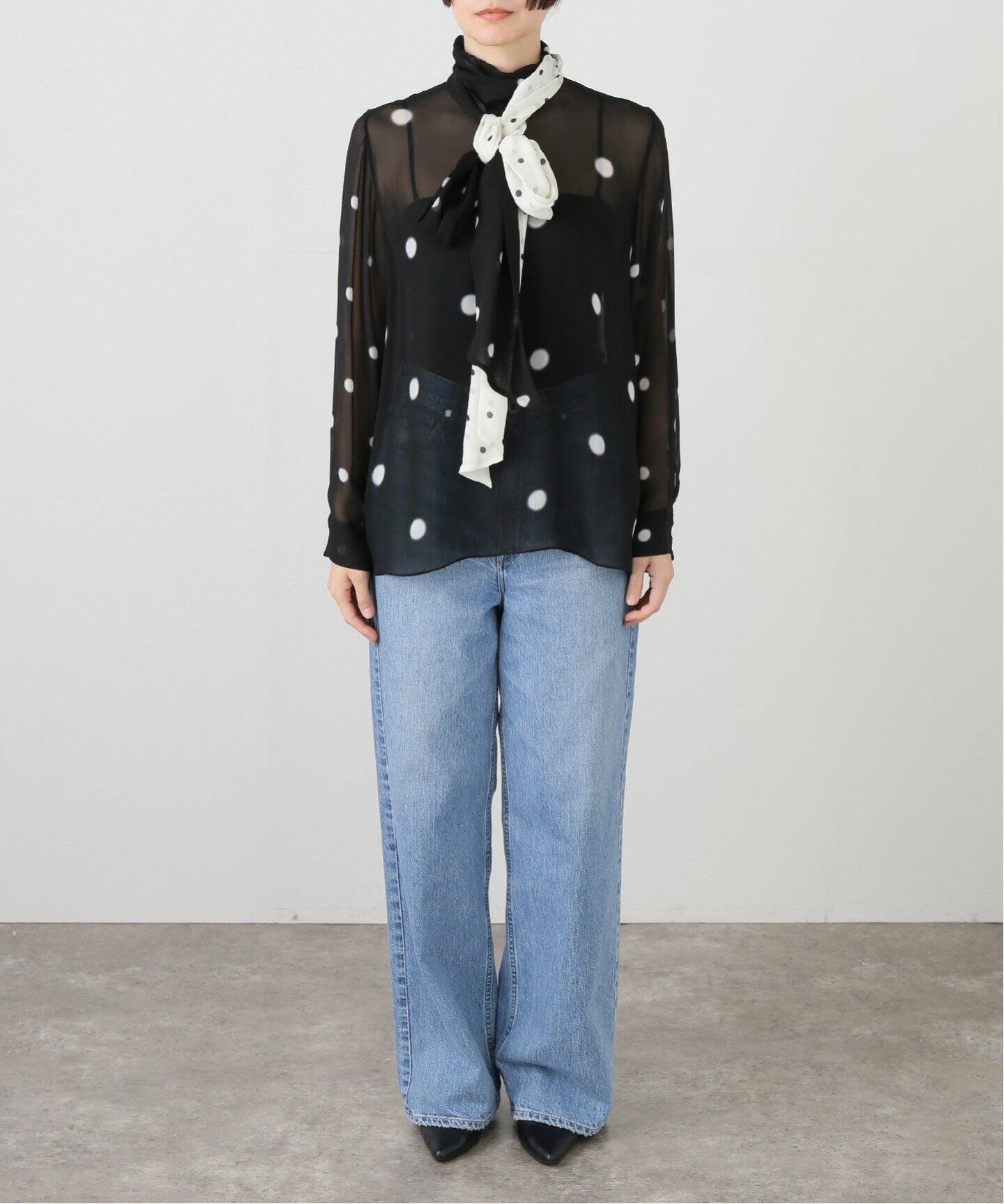 完売商品】CITY SHOP シティショップドットシャツ2024AW
