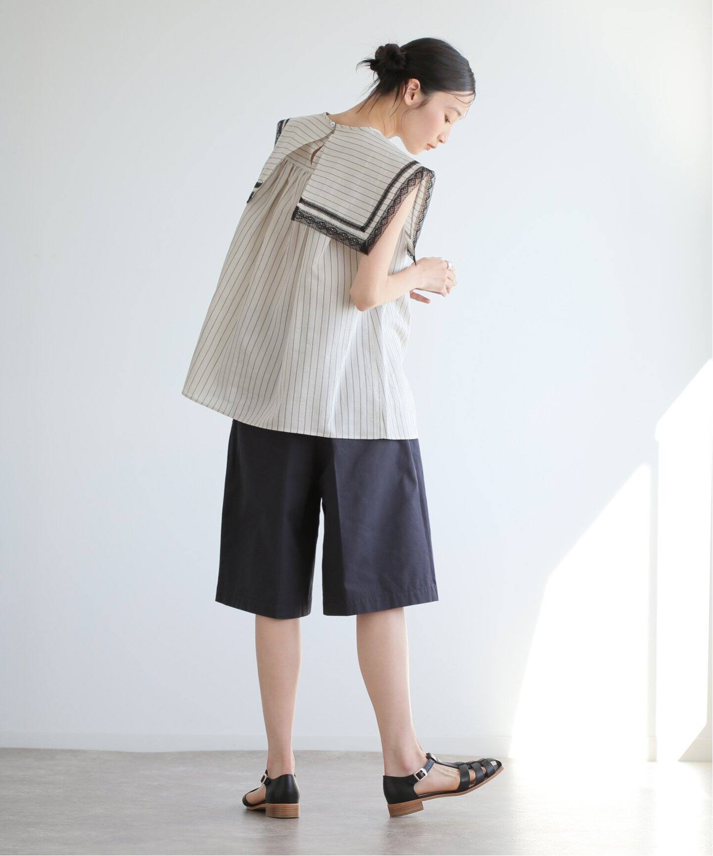 Shinzone BOX COLLAR BLOUSE(STRIPE)（シャツ／ブラウス）｜BOICE FROM 