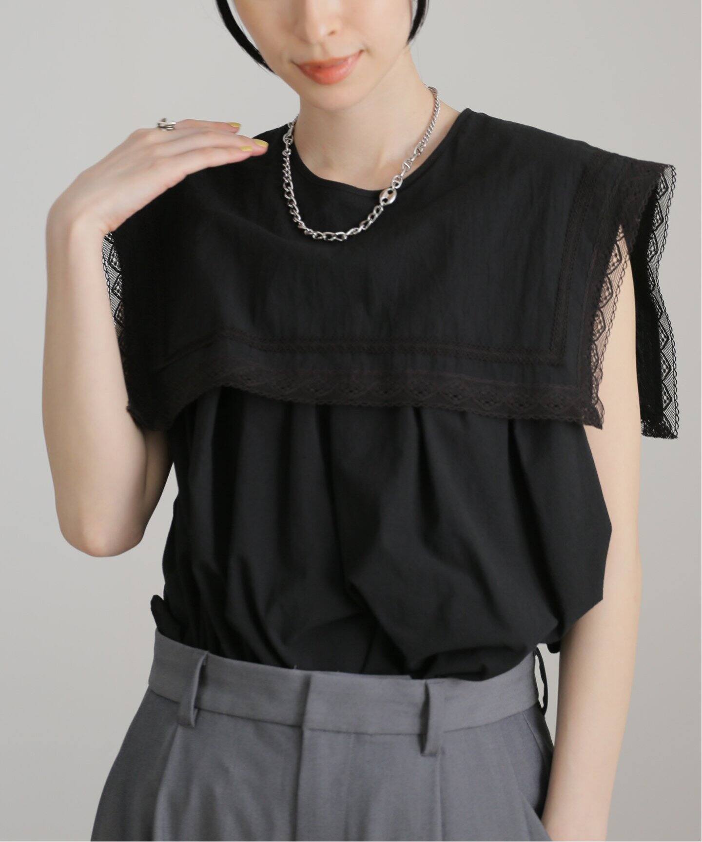 Shinzone BOX COLLAR BLOUSE（シャツ／ブラウス）｜BOICE FROM 