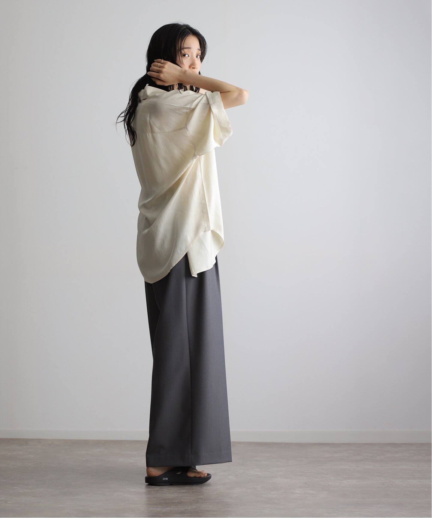 anuke Twill Over Shirts 62410404（シャツ／ブラウス）｜BOICE FROM 