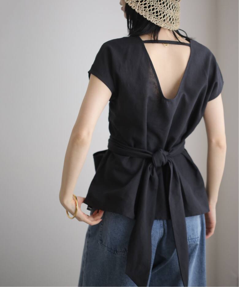 anuke Linen Cachecoeur Tops 62410408（シャツ／ブラウス）｜BOICE 