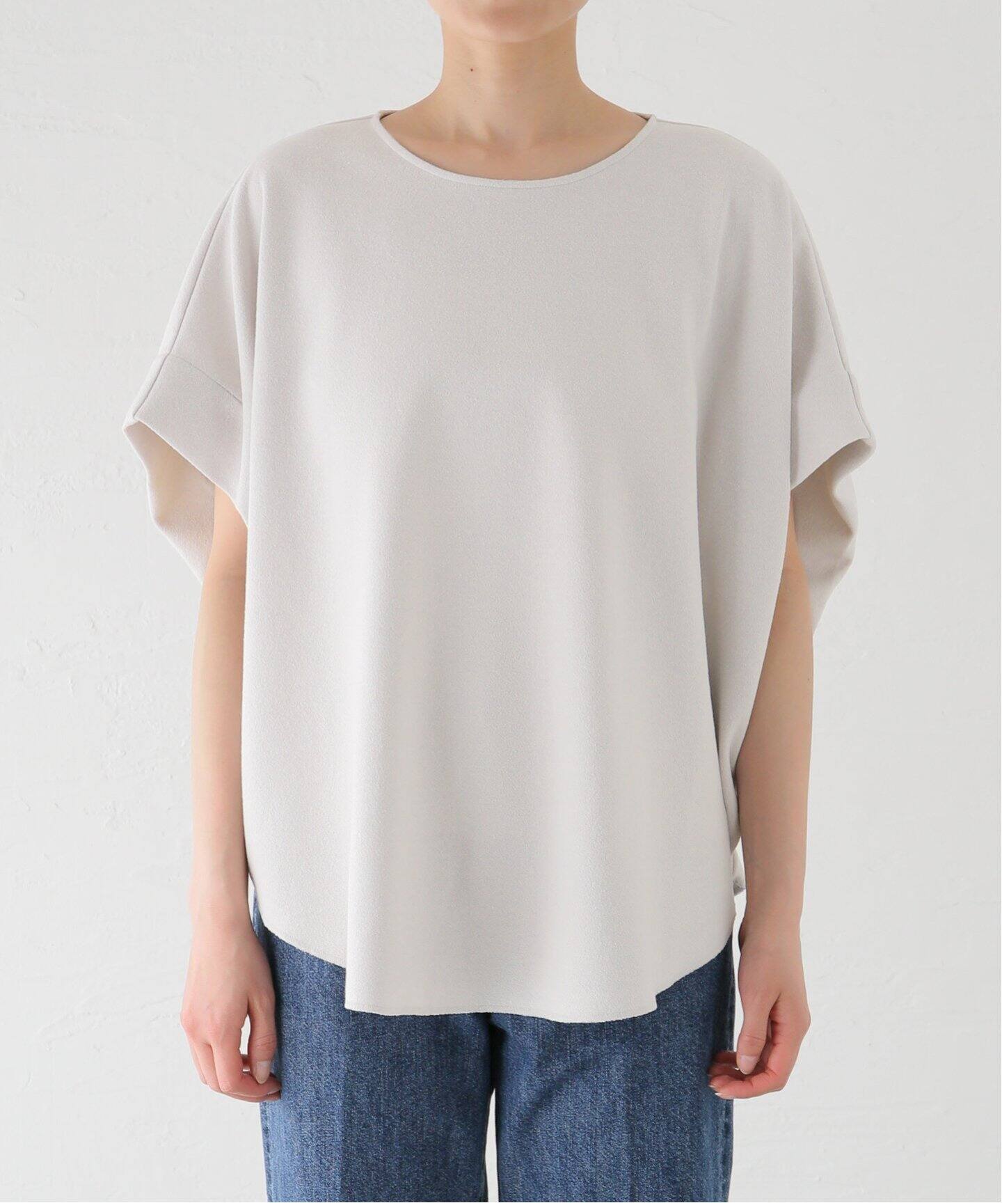Munich/ミューニック】double face boucle blouse（シャツ／ブラウス 