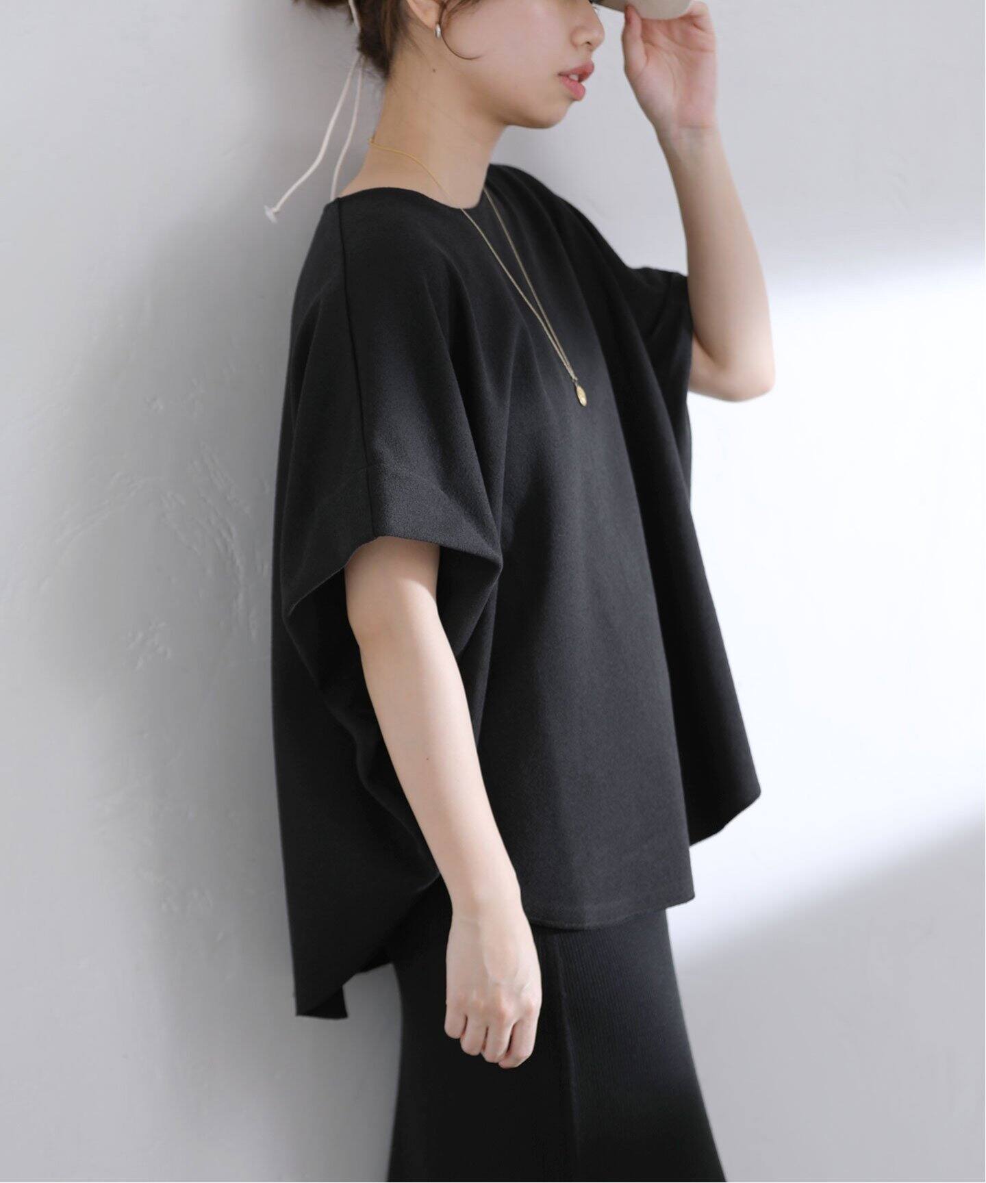 Munich/ミューニック】double face boucle blouse（シャツ