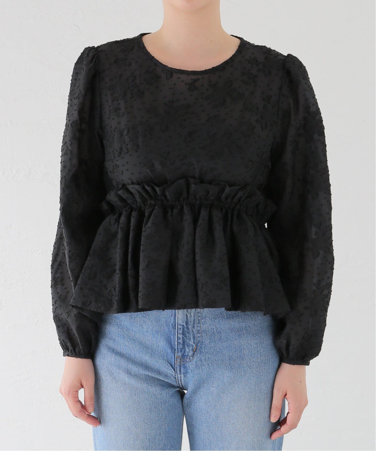 EMIN＆PAUL/エミンアンドポール】GATHERD BLOUSE（シャツ