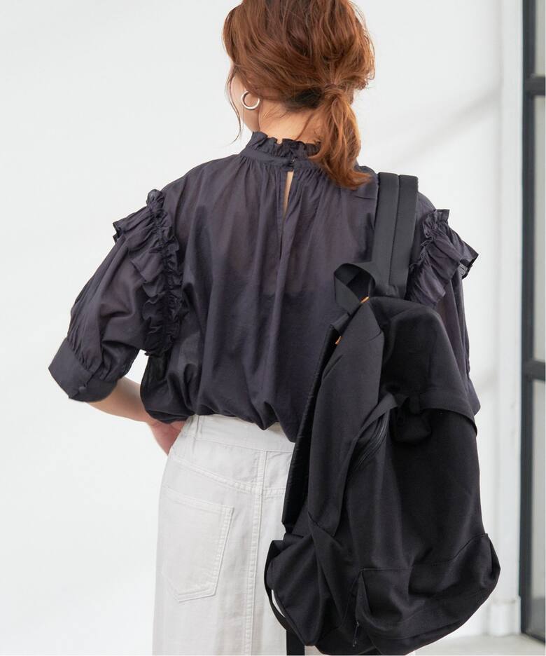 コットンボイルフリルブラウス（シャツ／ブラウス）｜Spick and Span 