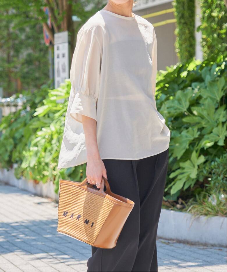シアーバックスリットブラウス（シャツ／ブラウス）｜Spick & Span 