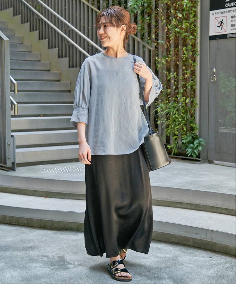 シアーバックスリットブラウス（シャツ／ブラウス）｜Spick & Span 