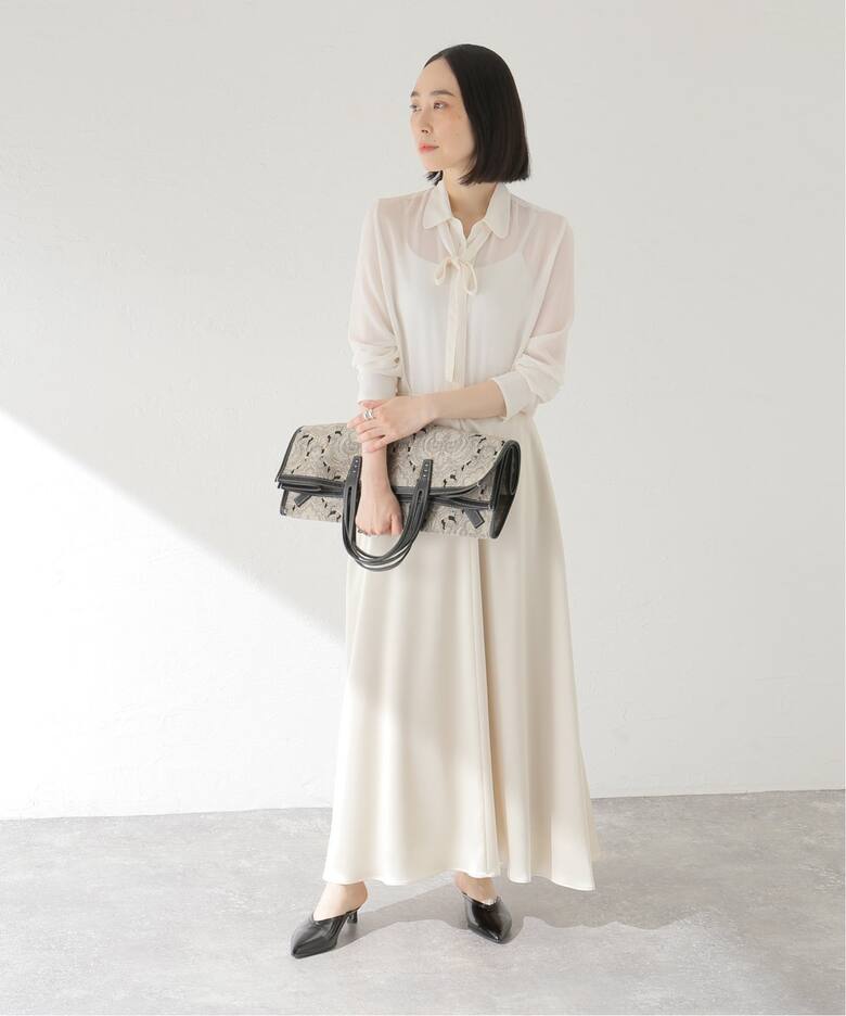 リボンボウタイシフォンブラウス（シャツ／ブラウス）｜Spick and Span  