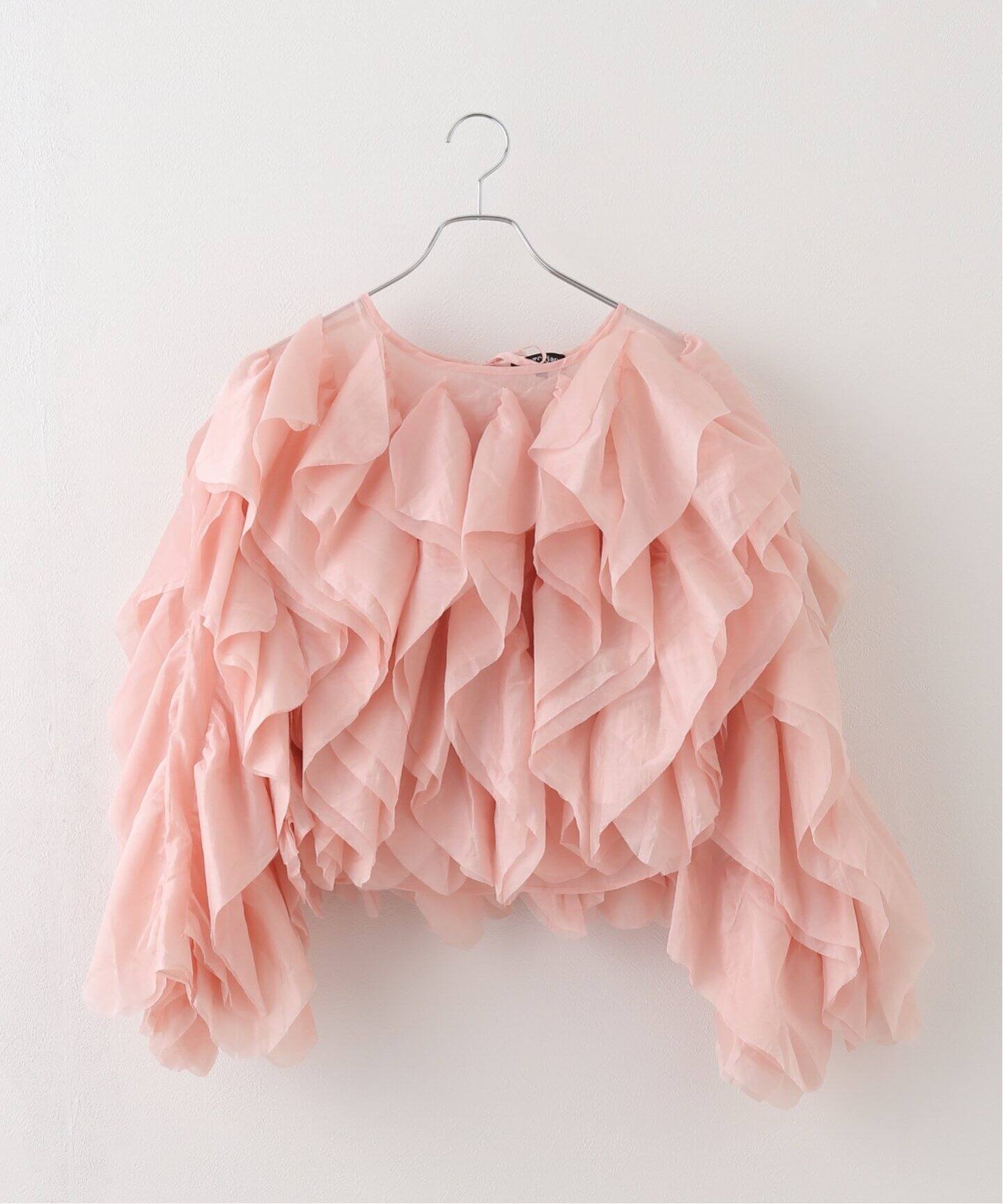SISTER JANE/シスター ジェーン】 Romanced Ruffle Top（シャツ 