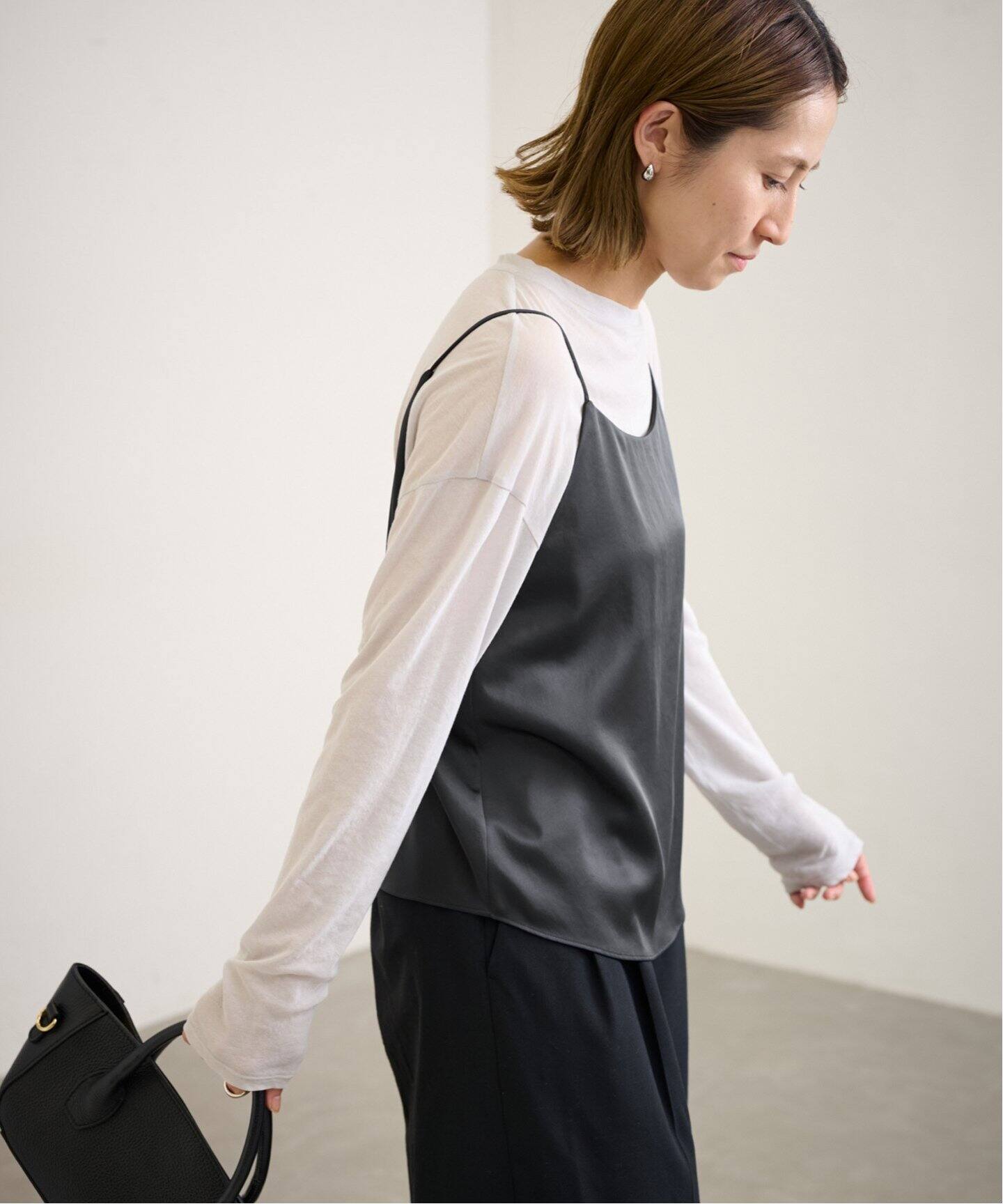 ヴィンテージサテンキャミソール（キャミソール）｜FRAMeWORK  