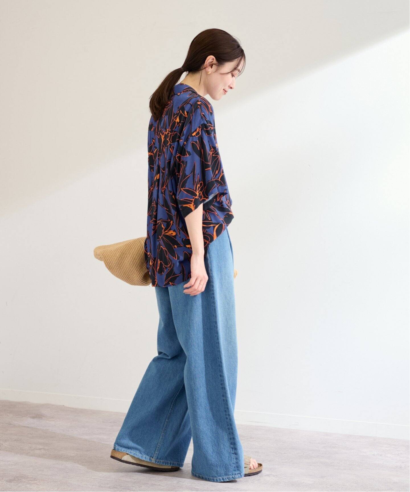 イペカプリントハーフスリーブシャツ（シャツ／ブラウス）｜FRAMeWORK  