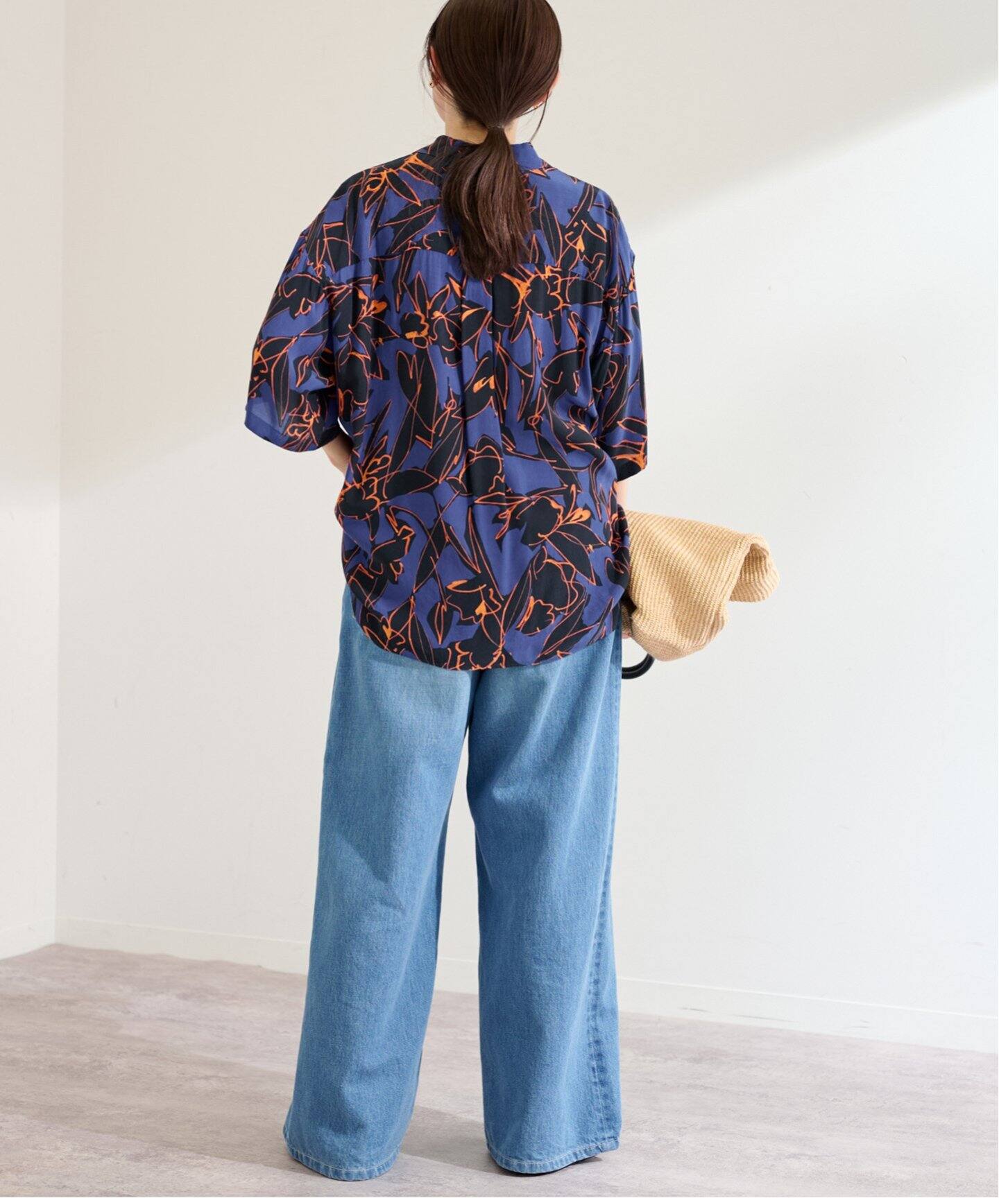 イペカプリントハーフスリーブシャツ（シャツ／ブラウス）｜FRAMeWORK  