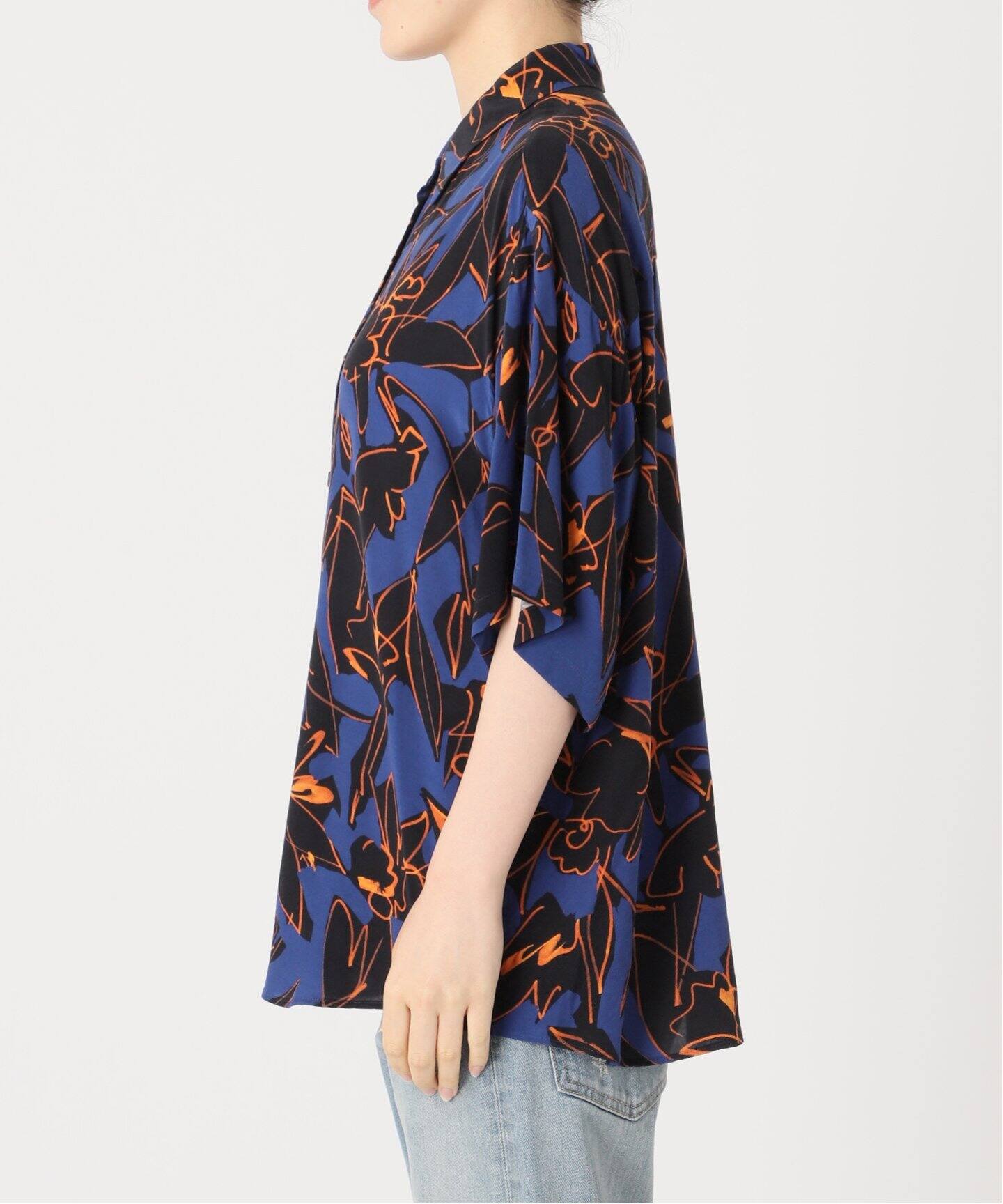 イペカプリントハーフスリーブシャツ（シャツ／ブラウス）｜FRAMeWORK  