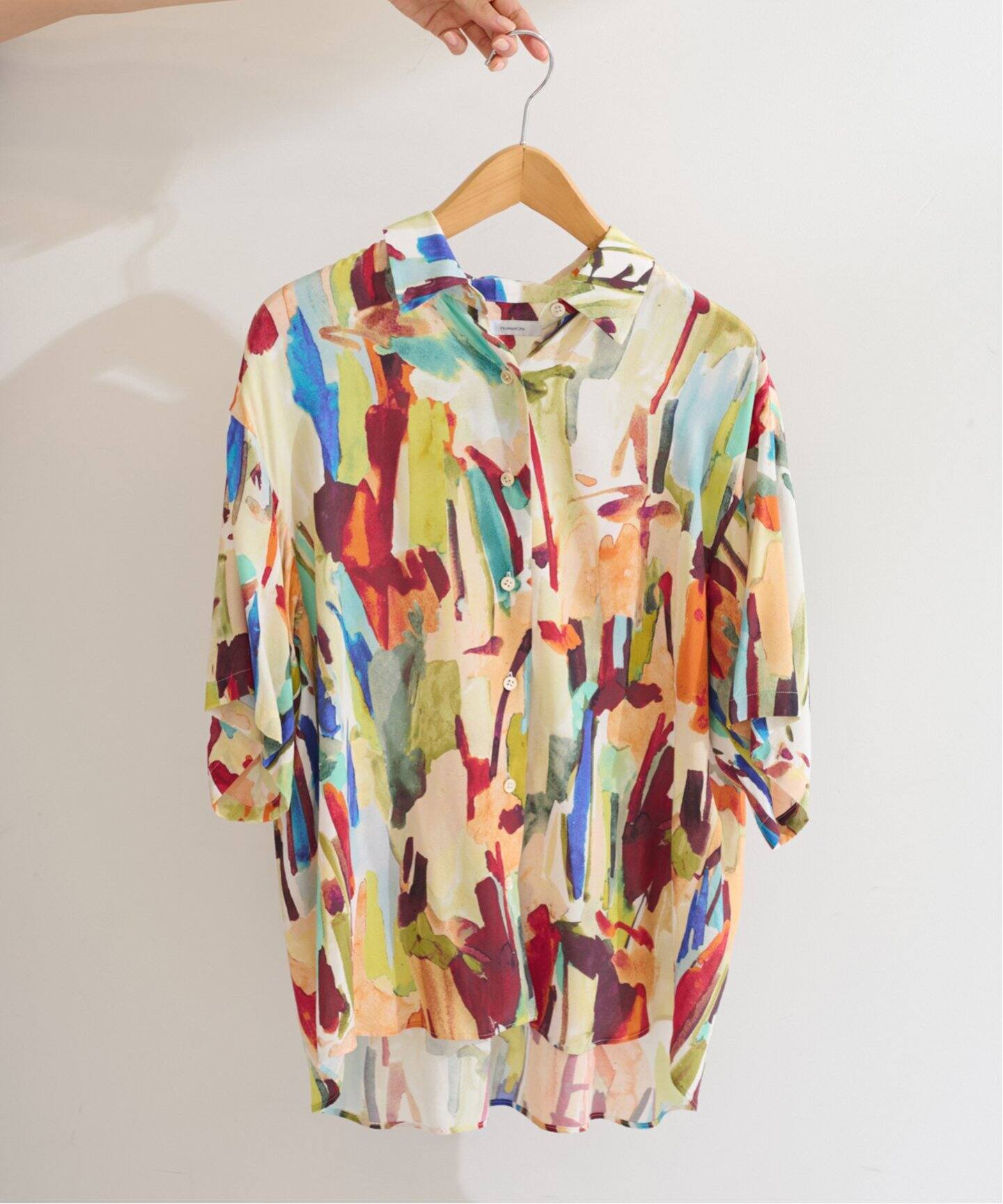 イペカプリントハーフスリーブシャツ（シャツ／ブラウス）｜FRAMeWORK  