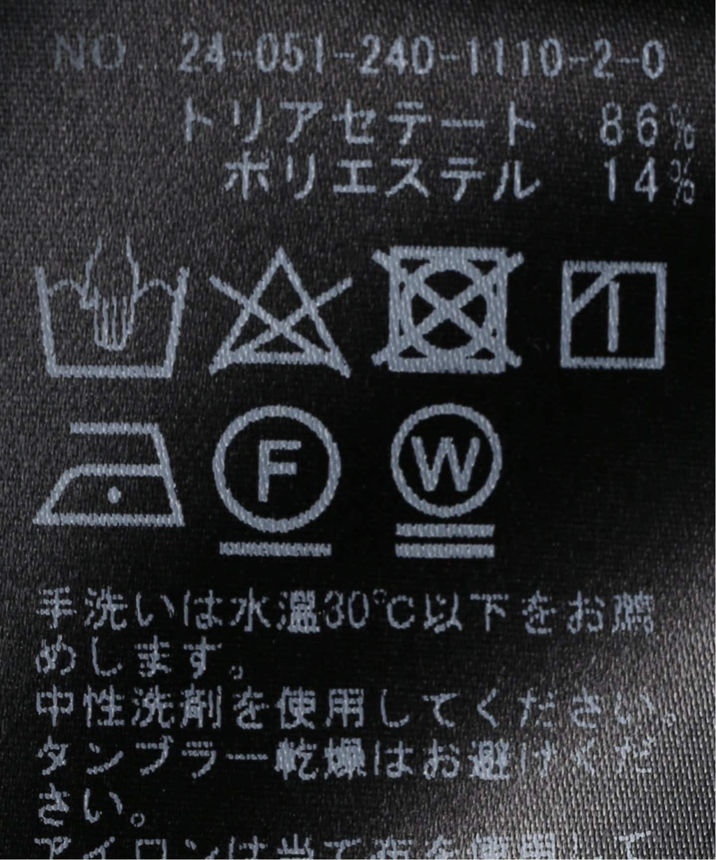 ドレープサテン2WAYブラウス（シャツ／ブラウス）｜NOBLE（ノーブル