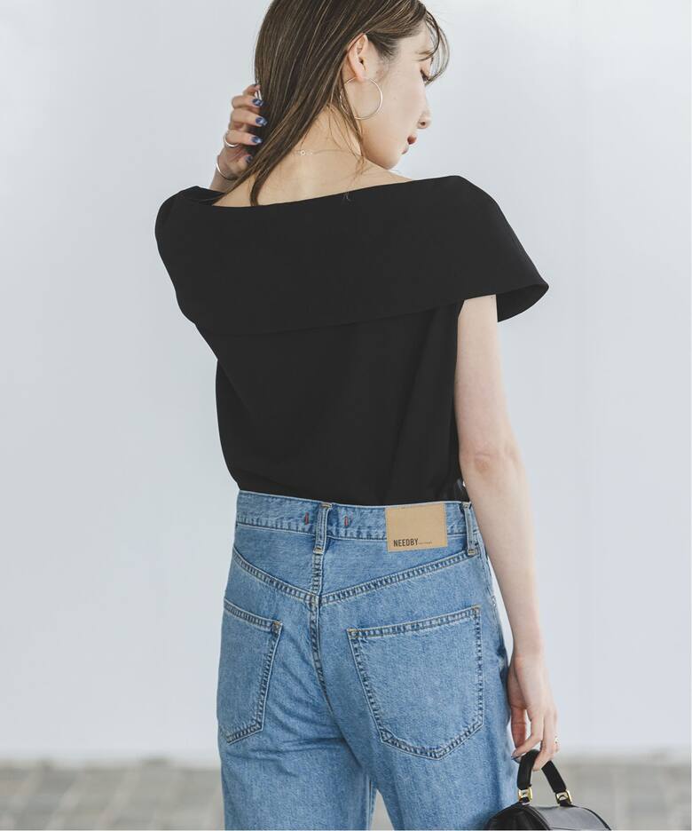 ソフトツイルケープブラウス（シャツ／ブラウス）｜NOBLE（ノーブル  