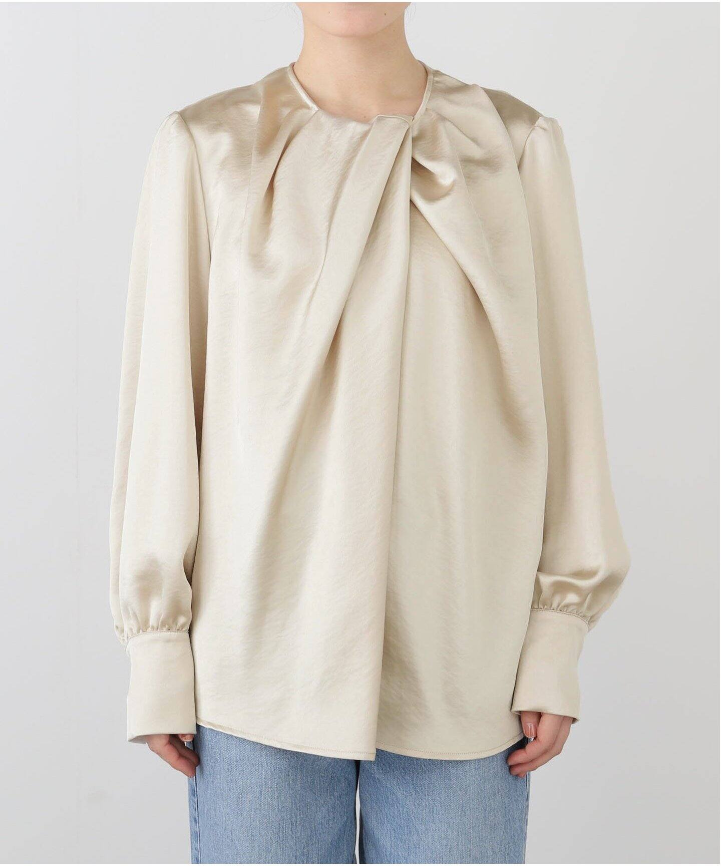 ORR/オル Satin Ribbon Blouse（シャツ／ブラウス）｜NOBLE（ノーブル