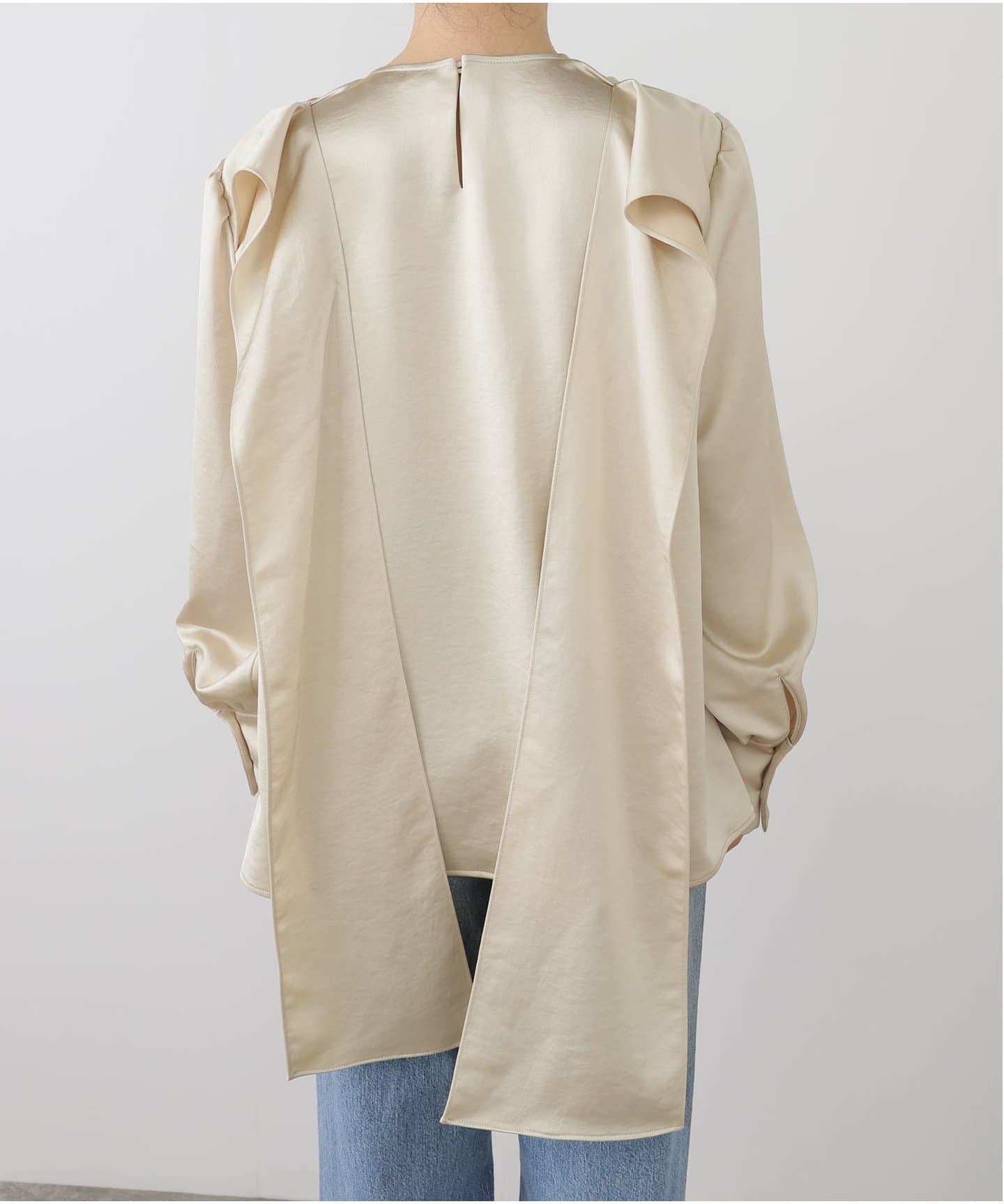 ORR/オル Satin Ribbon Blouse（シャツ／ブラウス）｜NOBLE（ノーブル