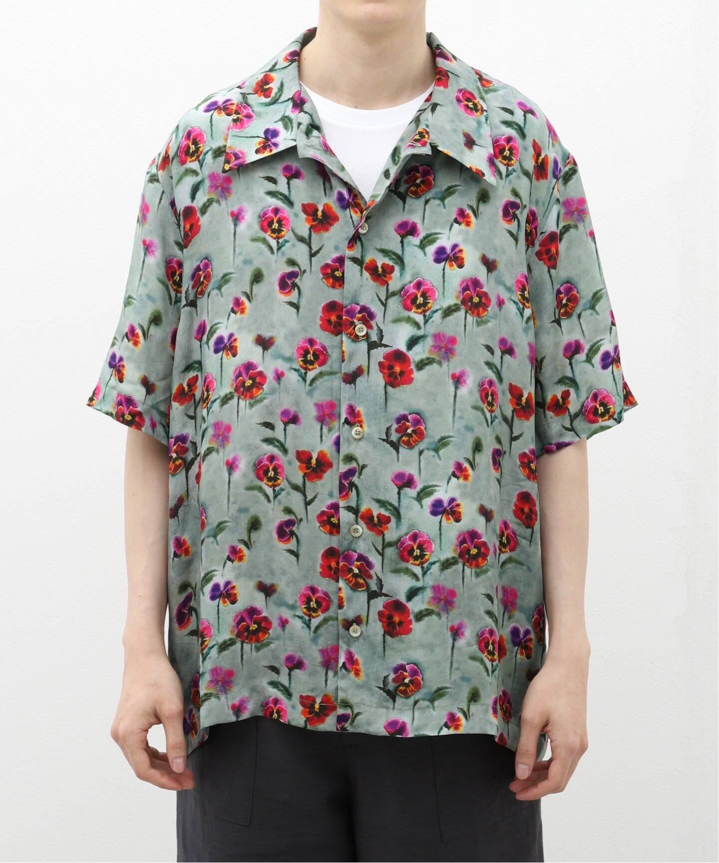 Sefr (セファー) NOAM SHIRT BLURRED FLOWERS（シャツ／ブラウス 