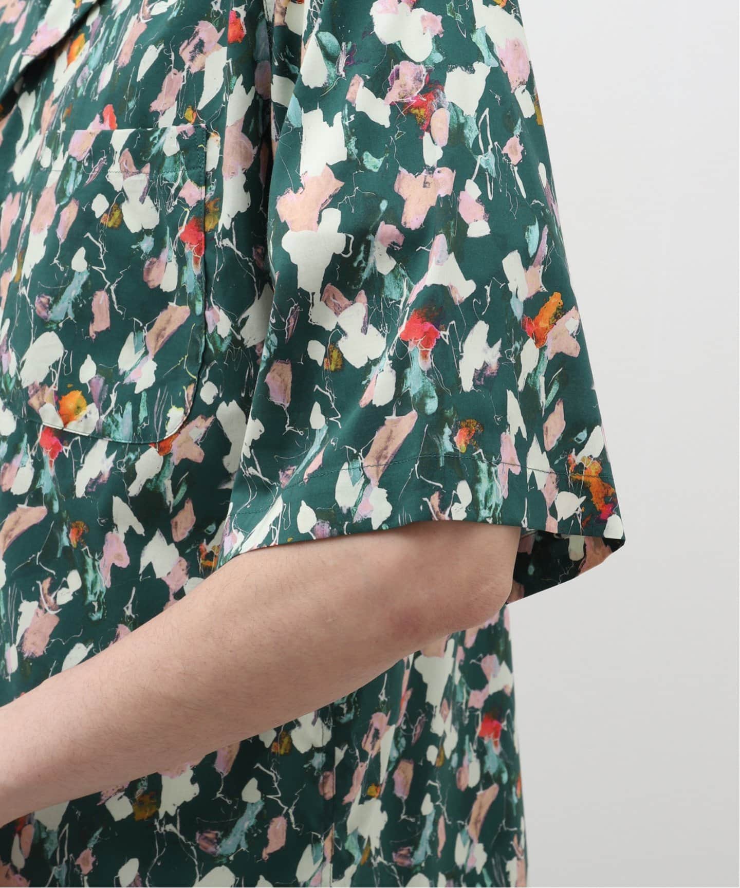 m's braque (エムズ ブラック) アロハシャツ BMSH-84（シャツ