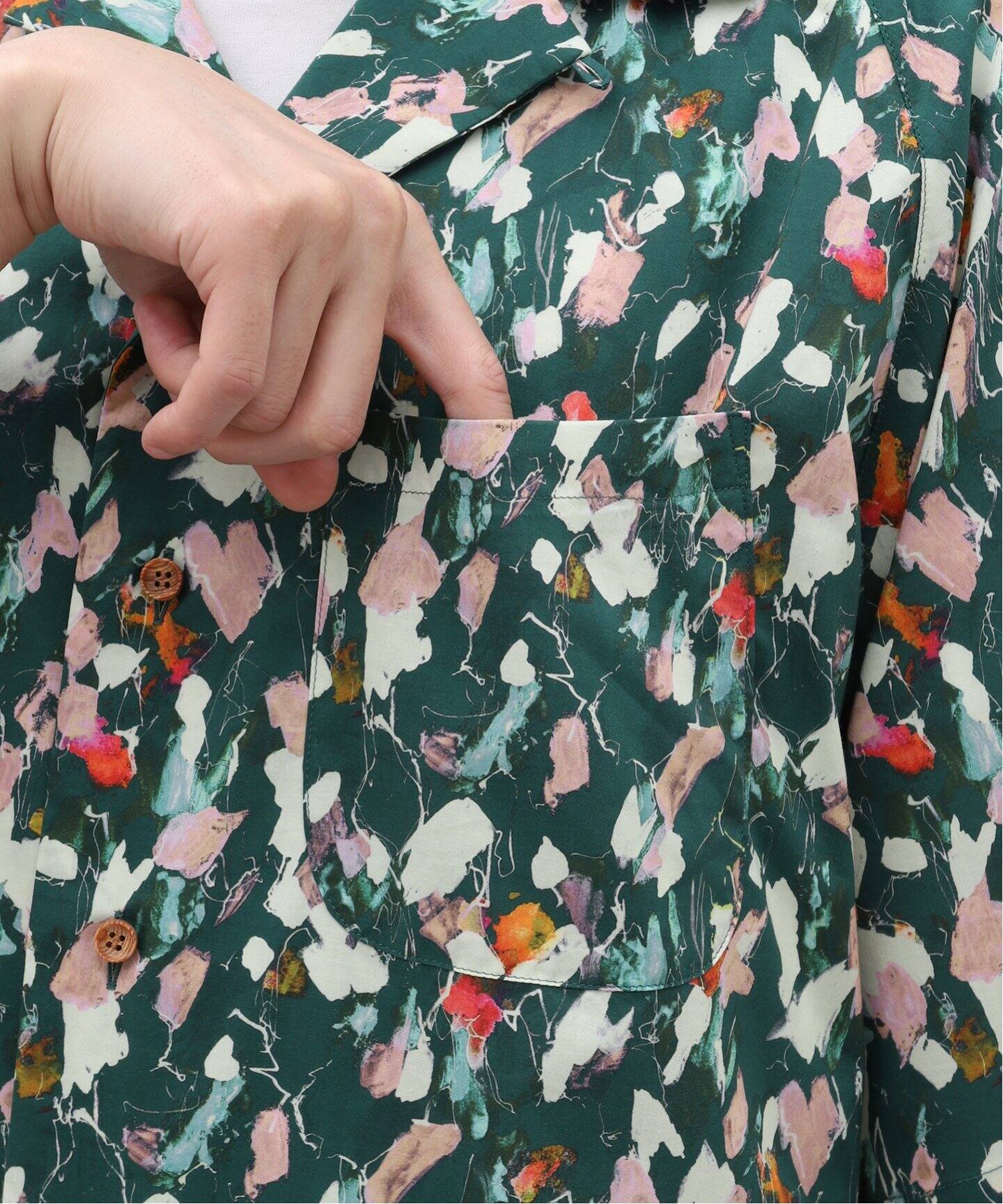 m's braque (エムズ ブラック) アロハシャツ BMSH-84（シャツ