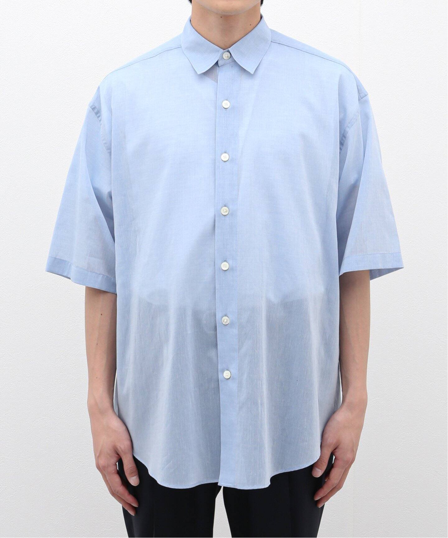 AURALEE / オーラリー】HARD TWIST FINX ORGANDY HALF SLE（シャツ 